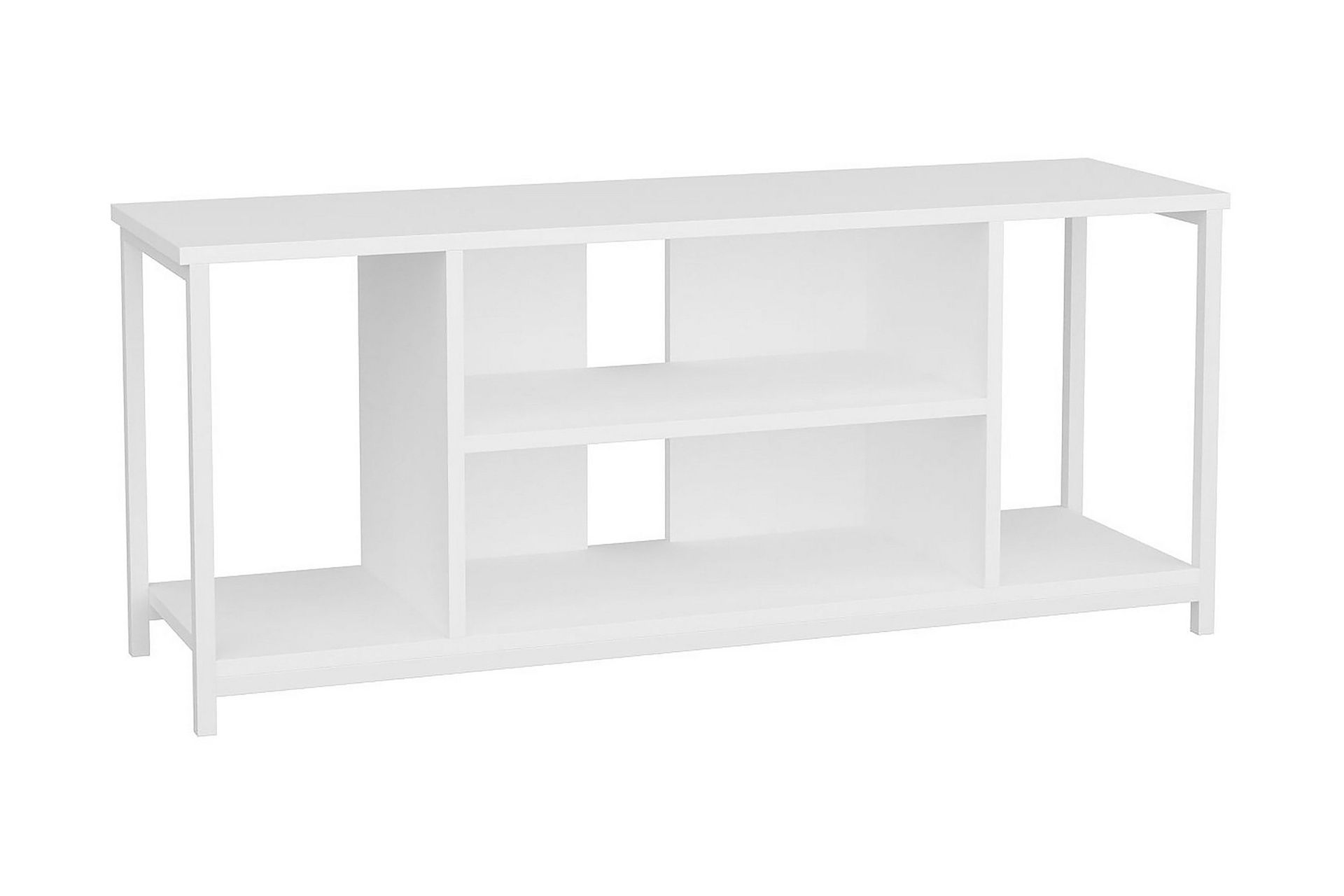 andifli tv-bänk 120x50,8 cm - vit