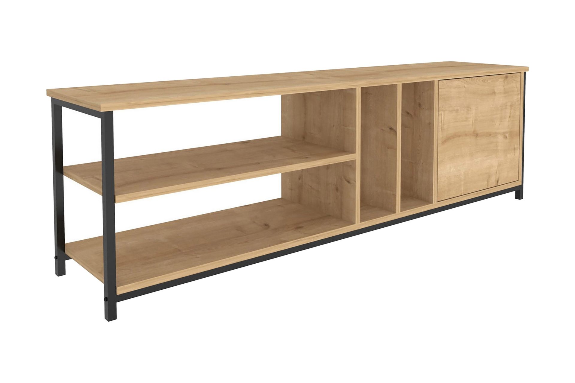 Andifli Tv-b&auml;nk 140x50,8 cm - Svart