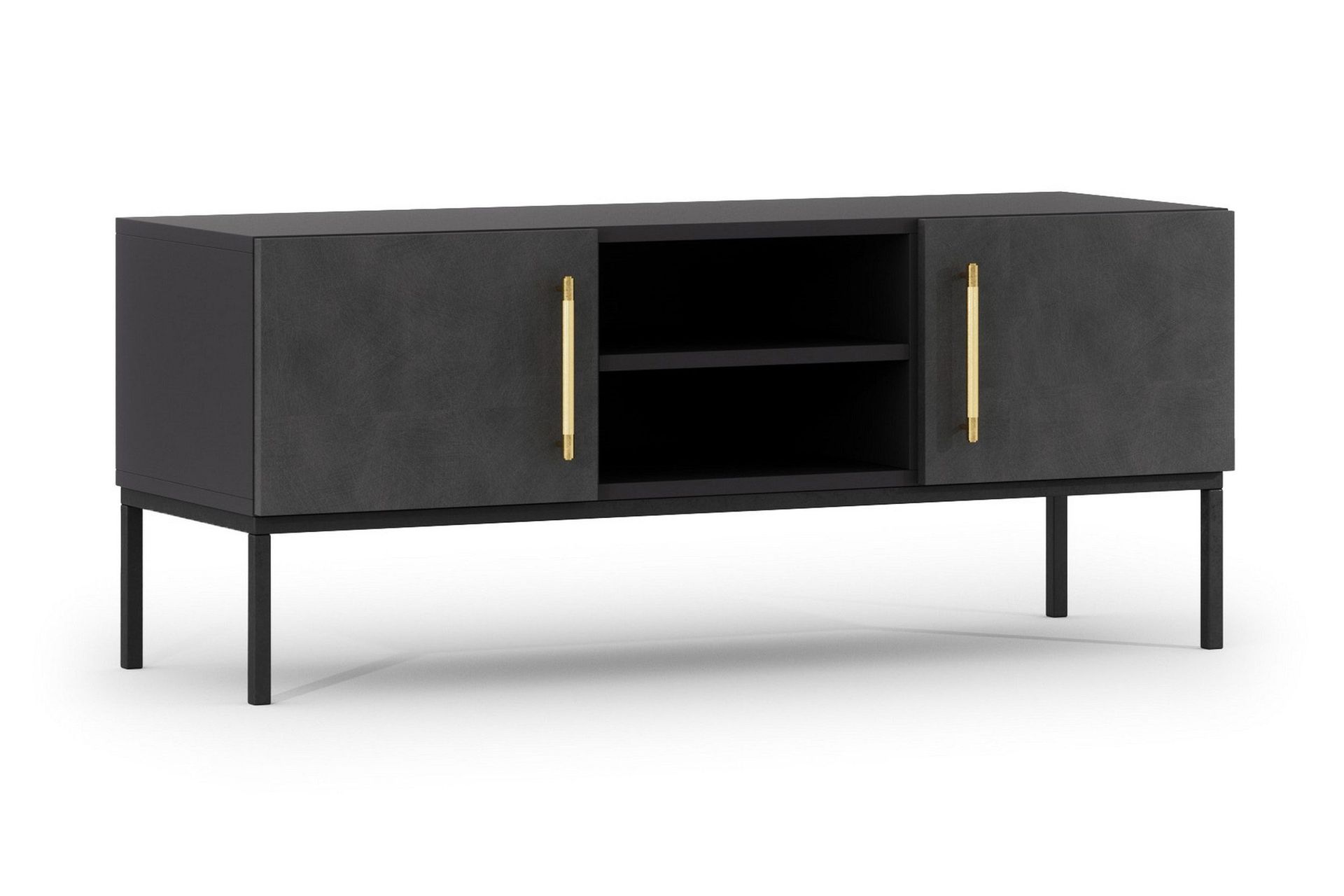 anjal tv-bänk 40 cm - svart