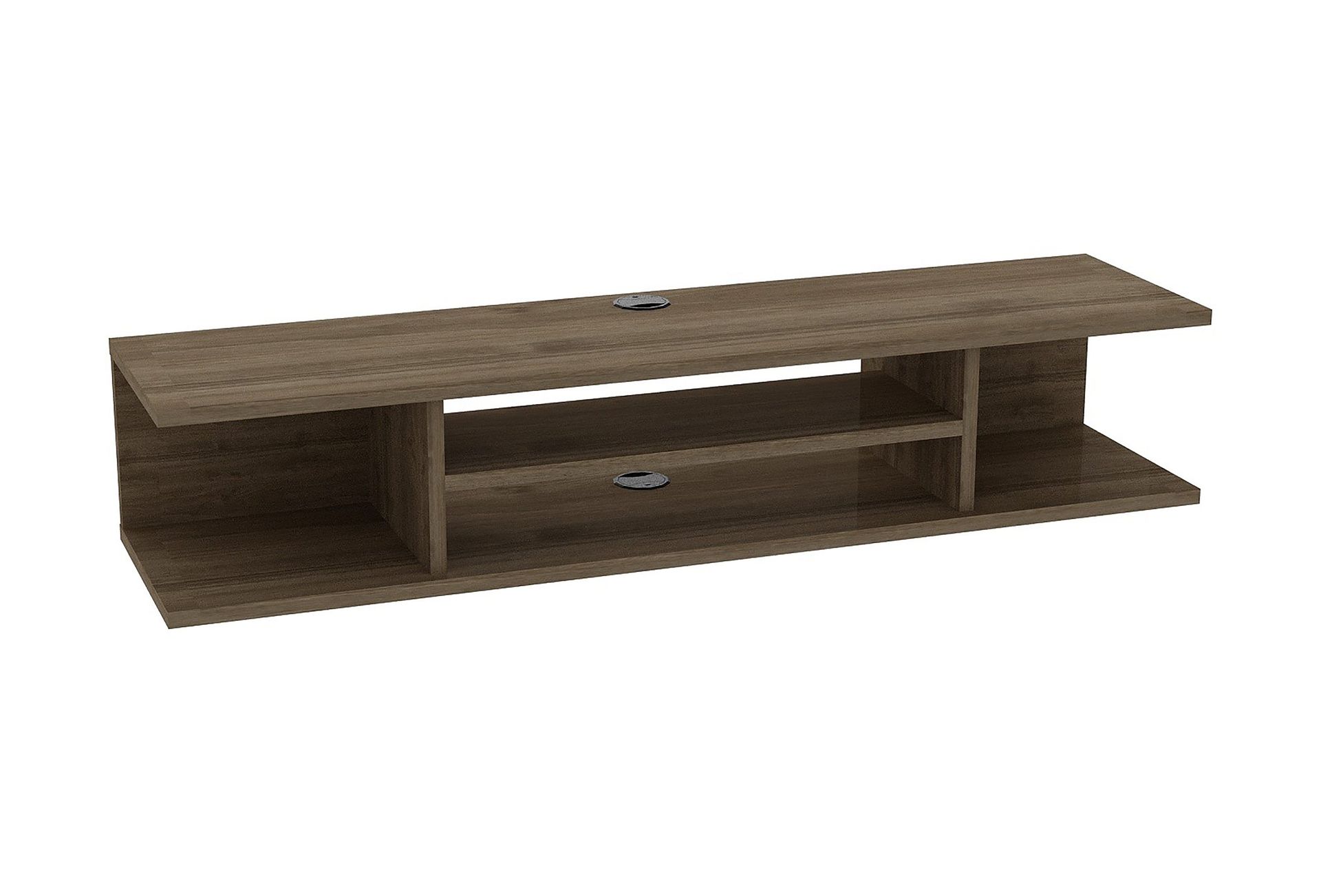 avvakko tv-bänk 135 cm - brun