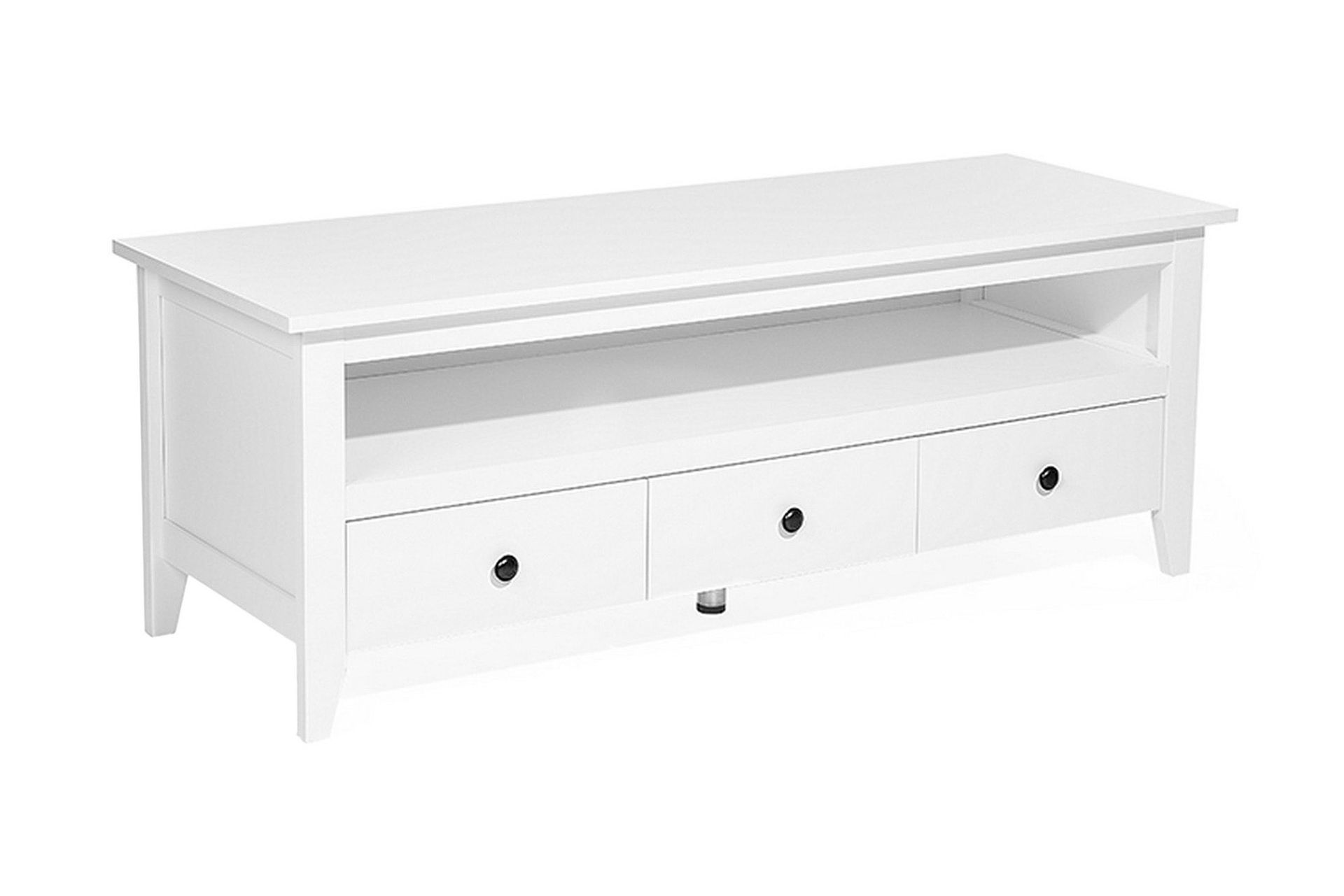 Berkeley Tv-B&auml;nk 49,5x136,5 cm - Vit
