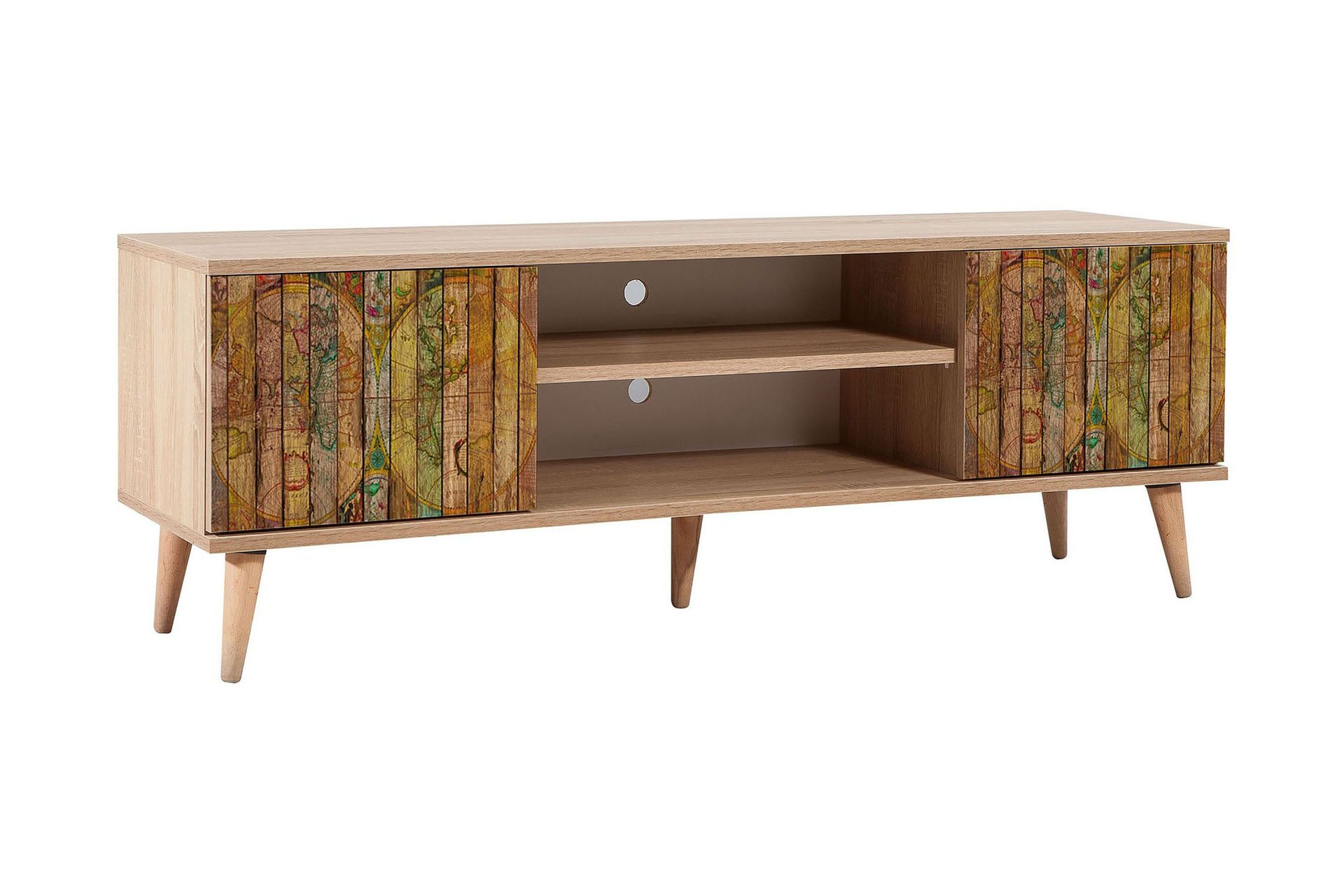 Brokind TV-B&auml;nk 140 cm - Brun