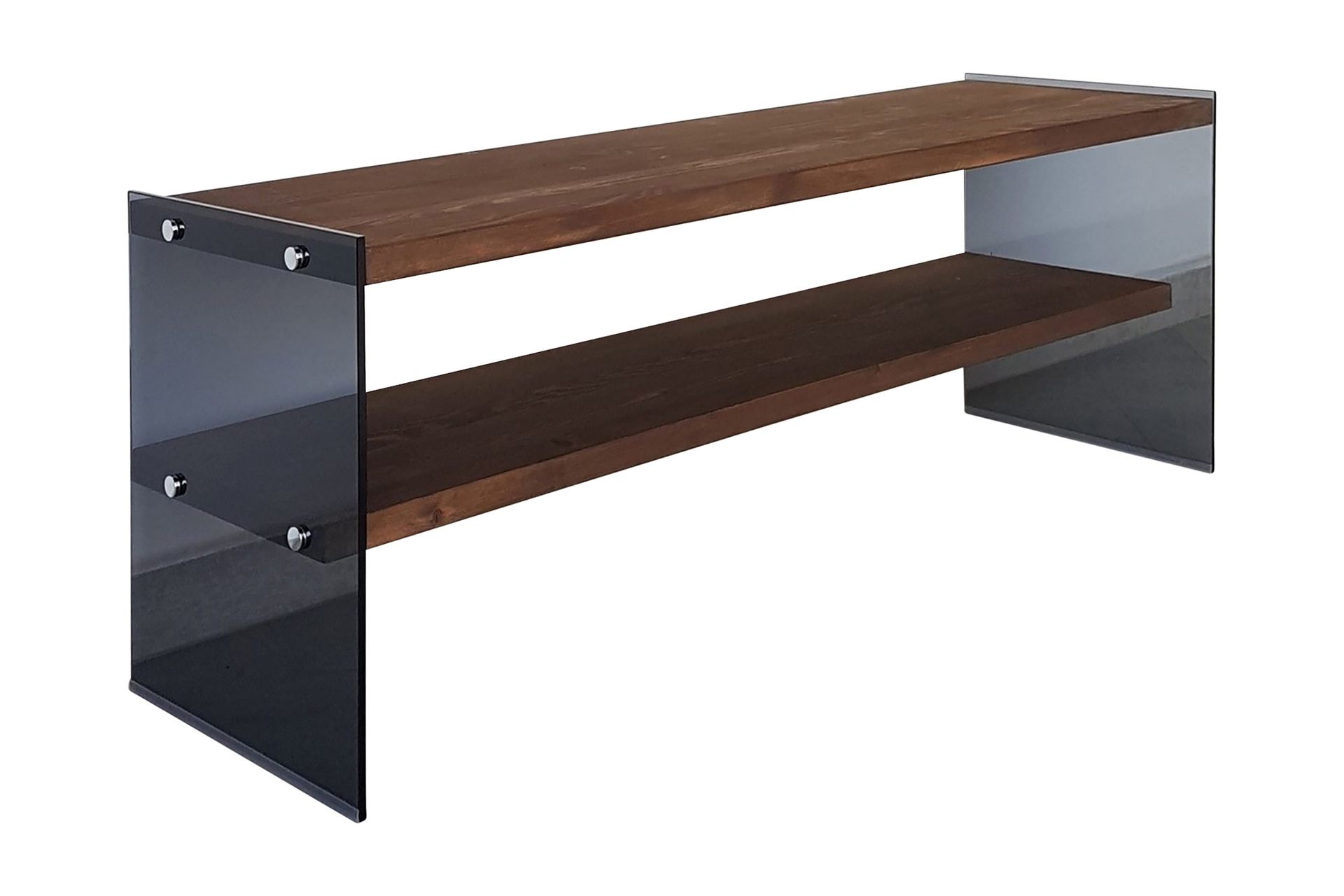 heglar tv-bänk 120 cm - valnöt