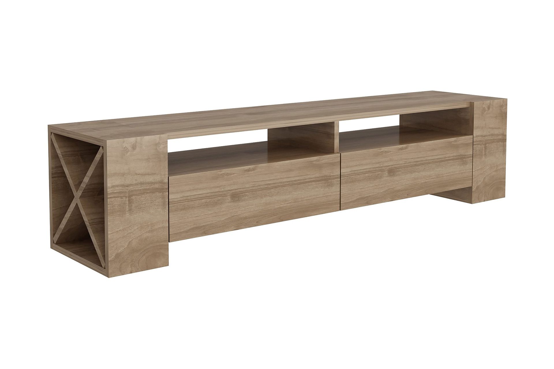 Hejde TV-B&auml;nk 155 cm - Brun