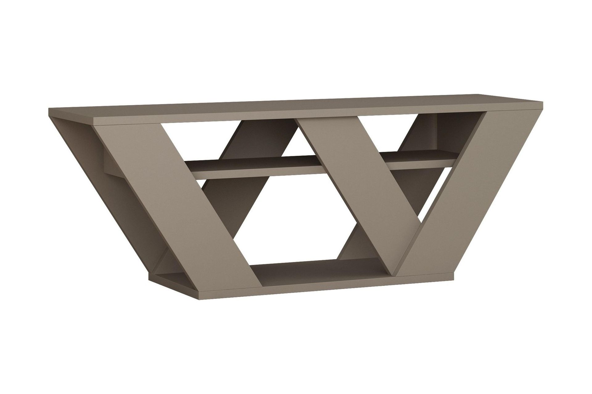 homitis tv-bänk 110 cm - brun