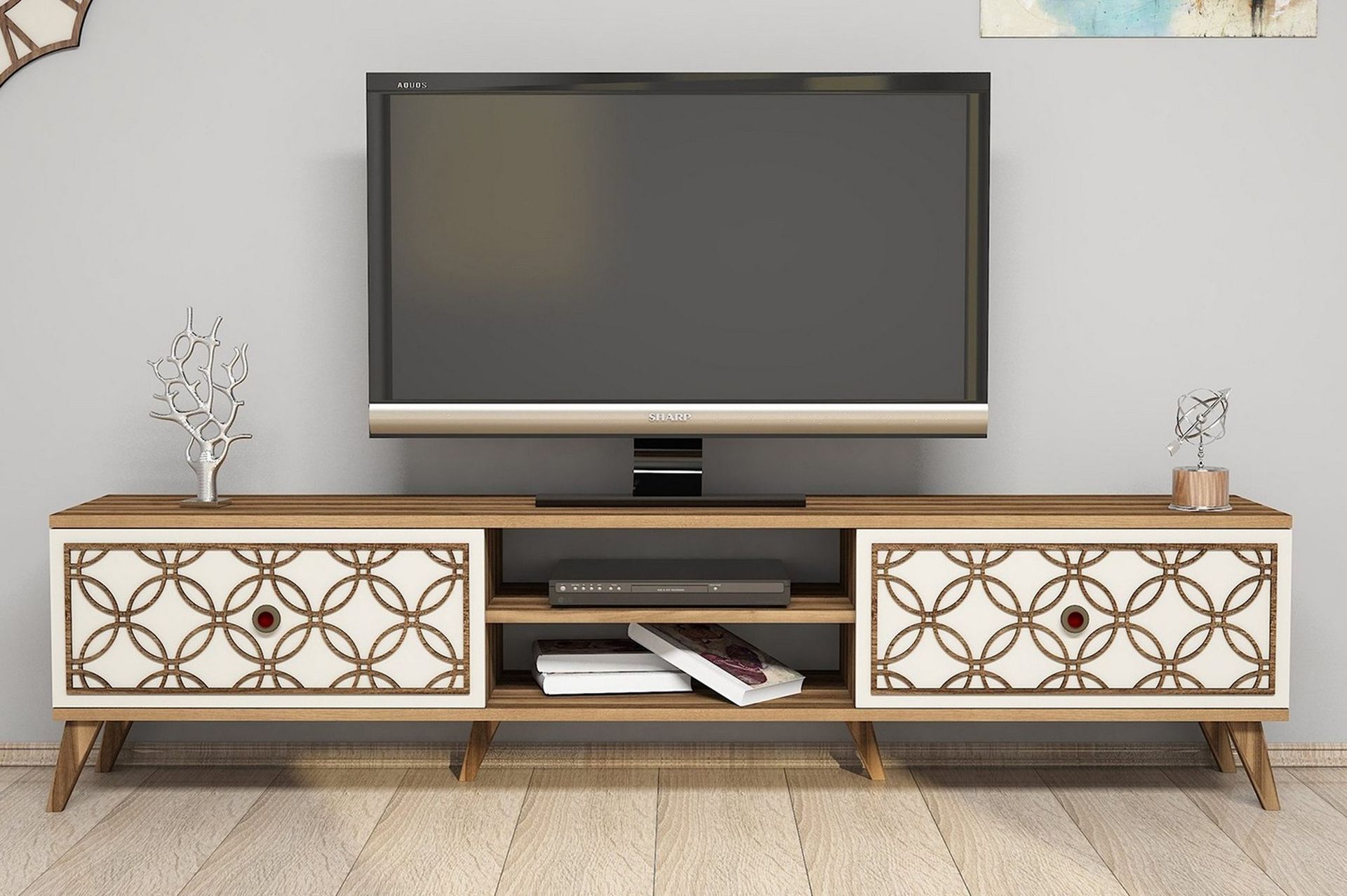 Hovdane TV-B&auml;nk 180 cm - Brun