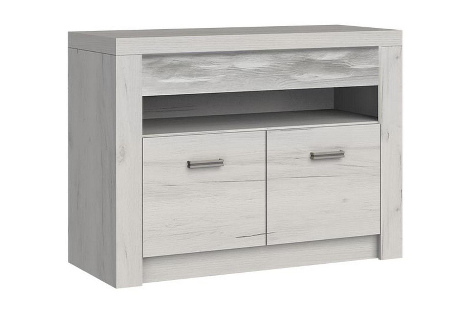 Indianapolis TV-b&auml;nk 96x42x73 cm - Vit