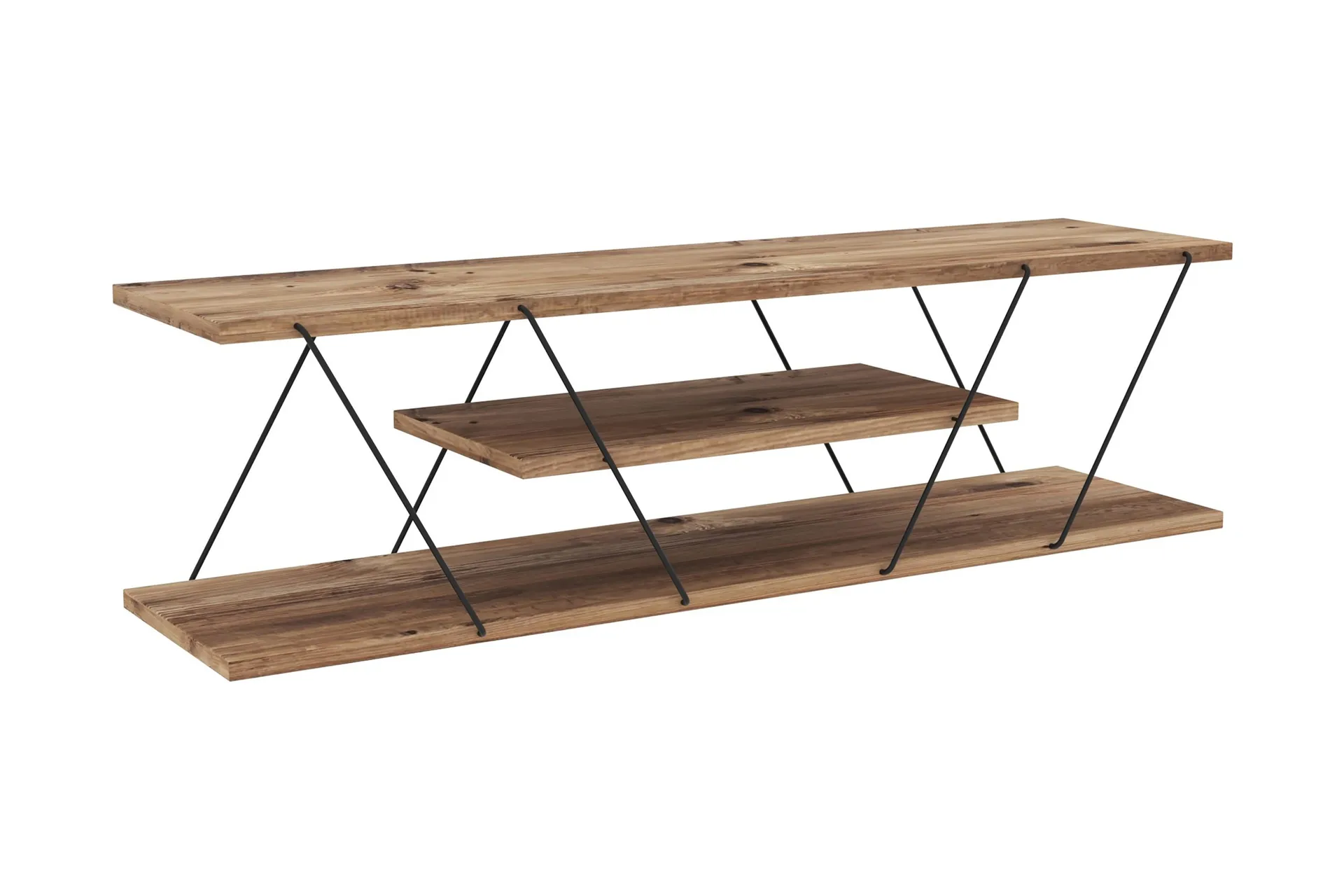 Ljusfors TV-b&auml;nk 120 cm - Valn&ouml;t