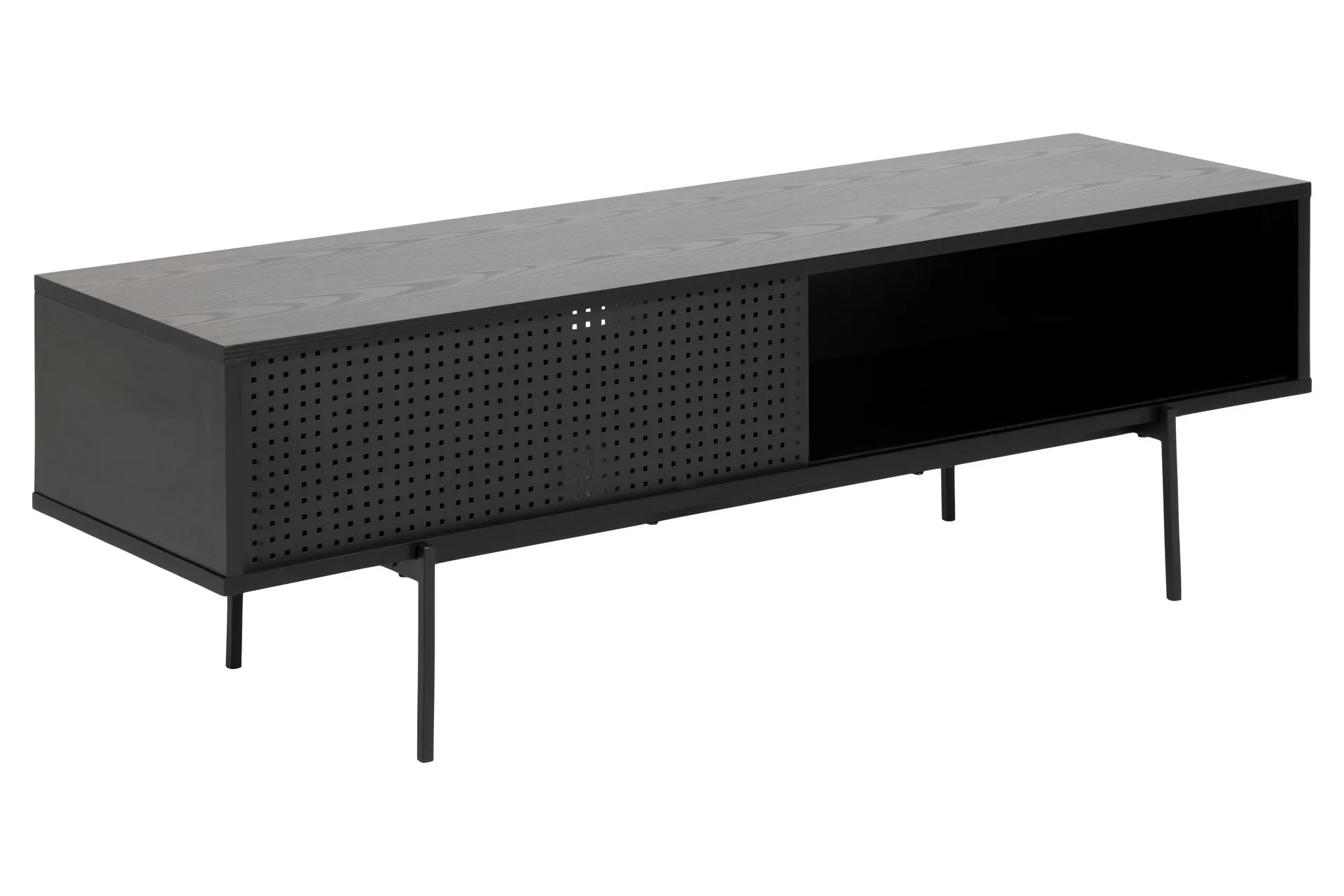 Mehoopany Tv-b&auml;nk 40 cm - Svart