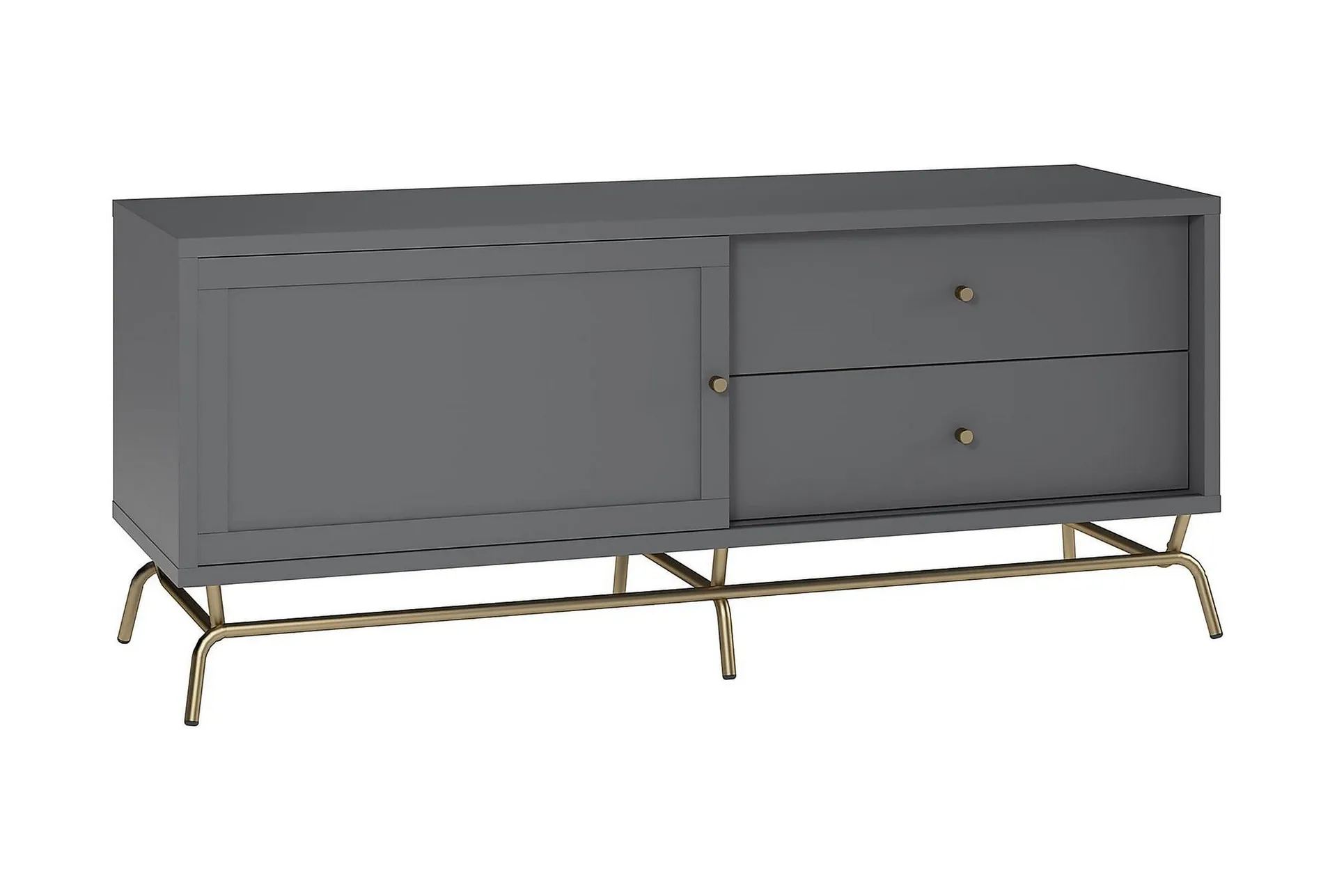 Nova Tv-b&auml;nk 150x48 cm Grafitgr&aring; -