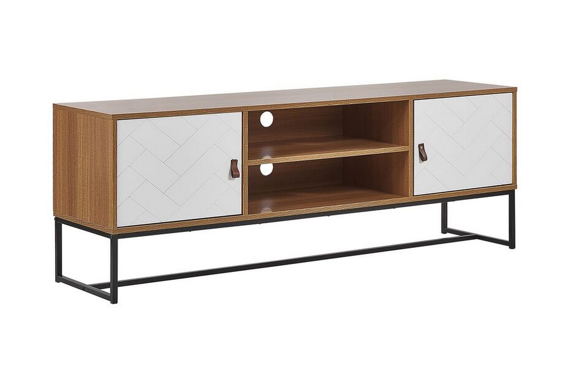 nueva tv-bänk 150x40 cm - trä/natur