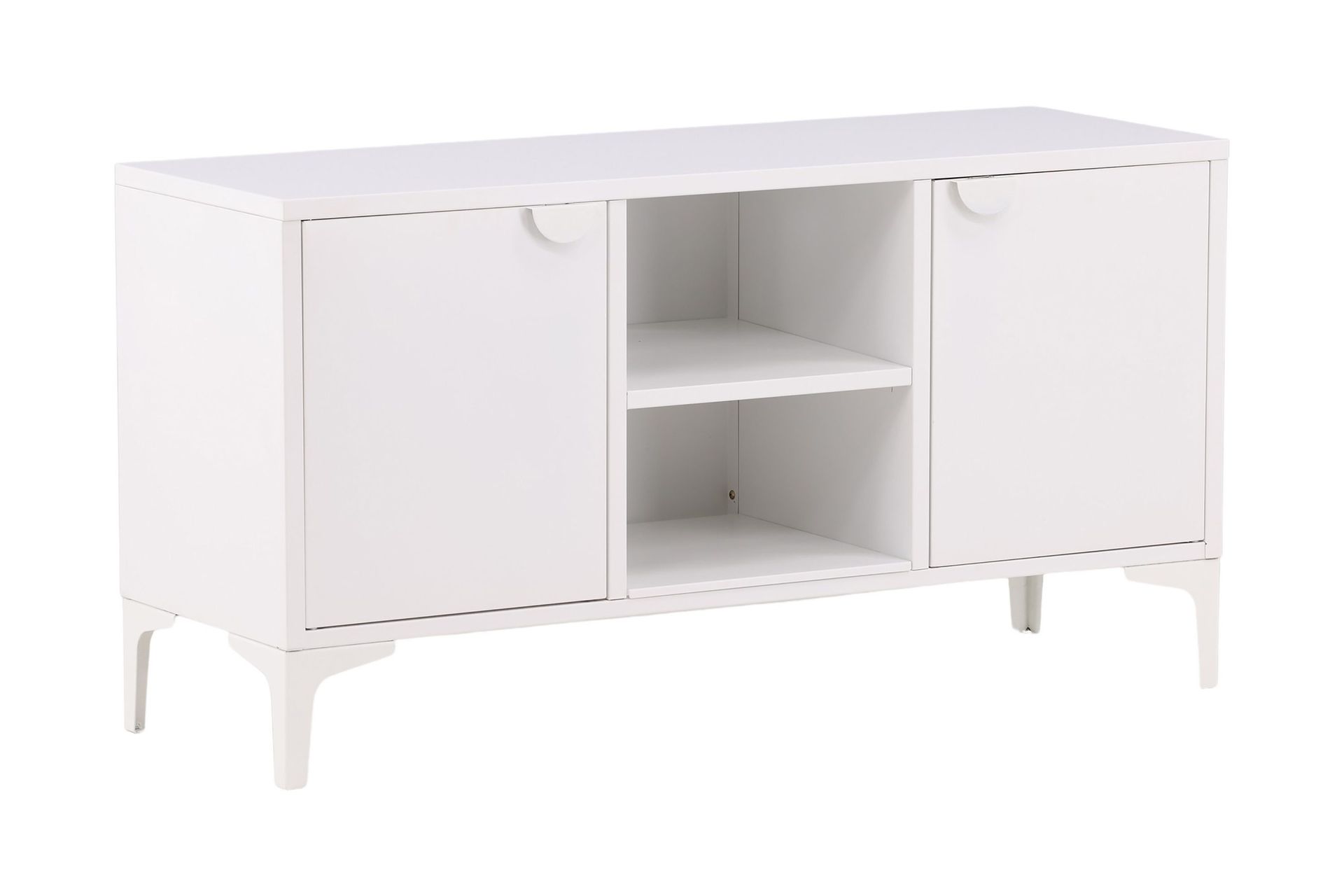 piring tv-bänk 120x40x63 cm - vit