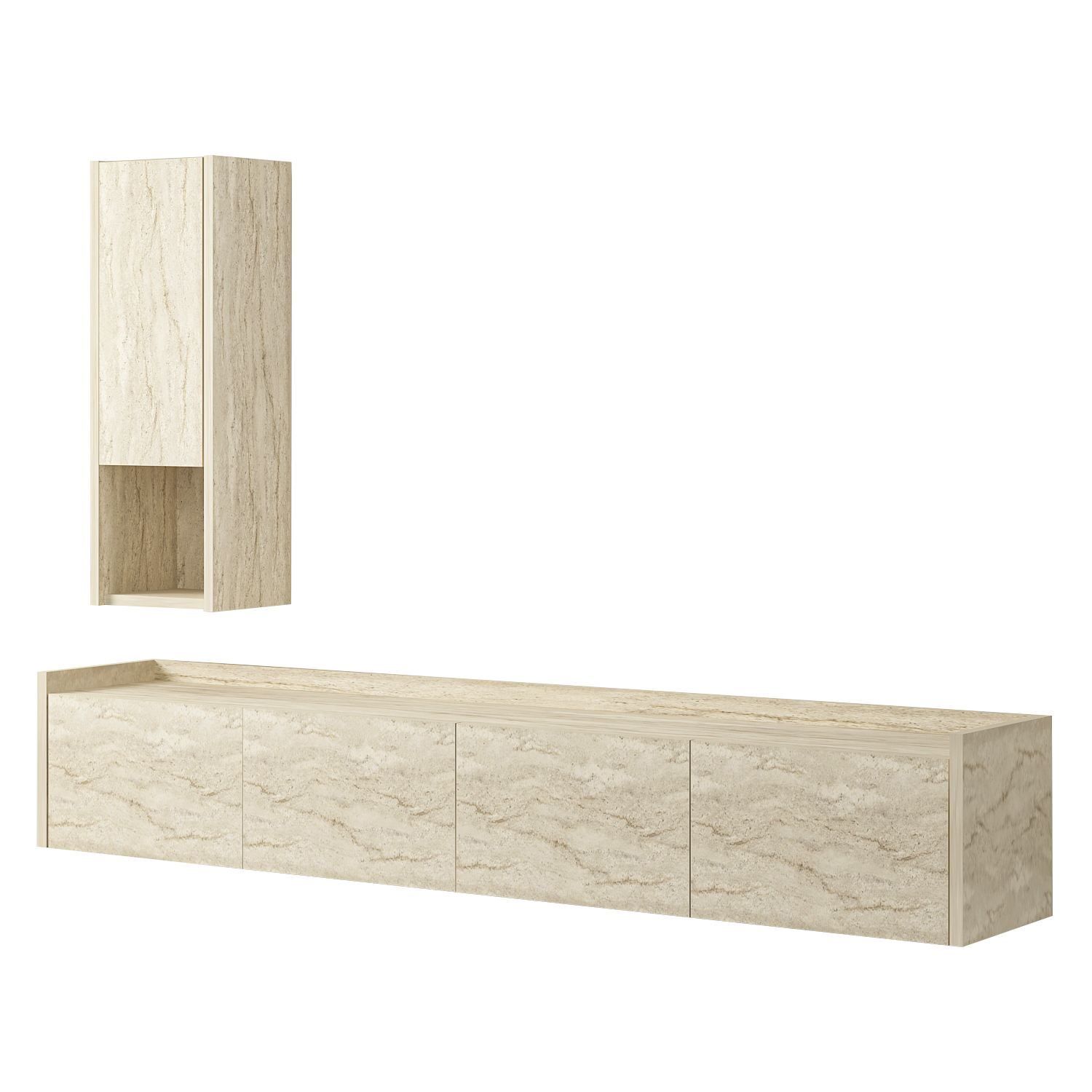 Semoure Tv-B&auml;nk 160 cm -