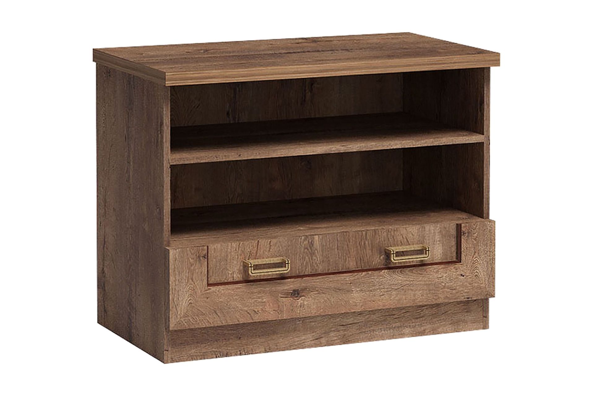 tadeusz tv-bänk 88x50x69 cm - brun