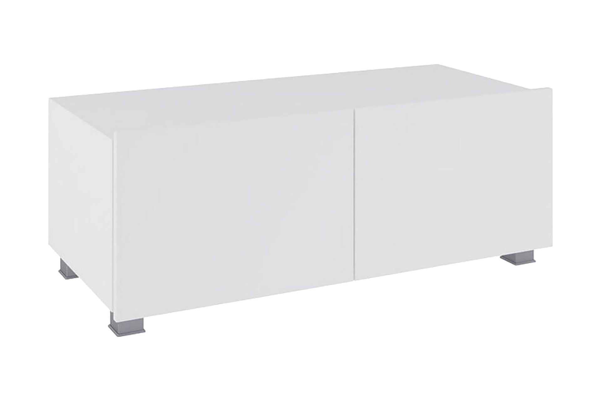 Tessan TV-bänk 100 cm Liten - Vit