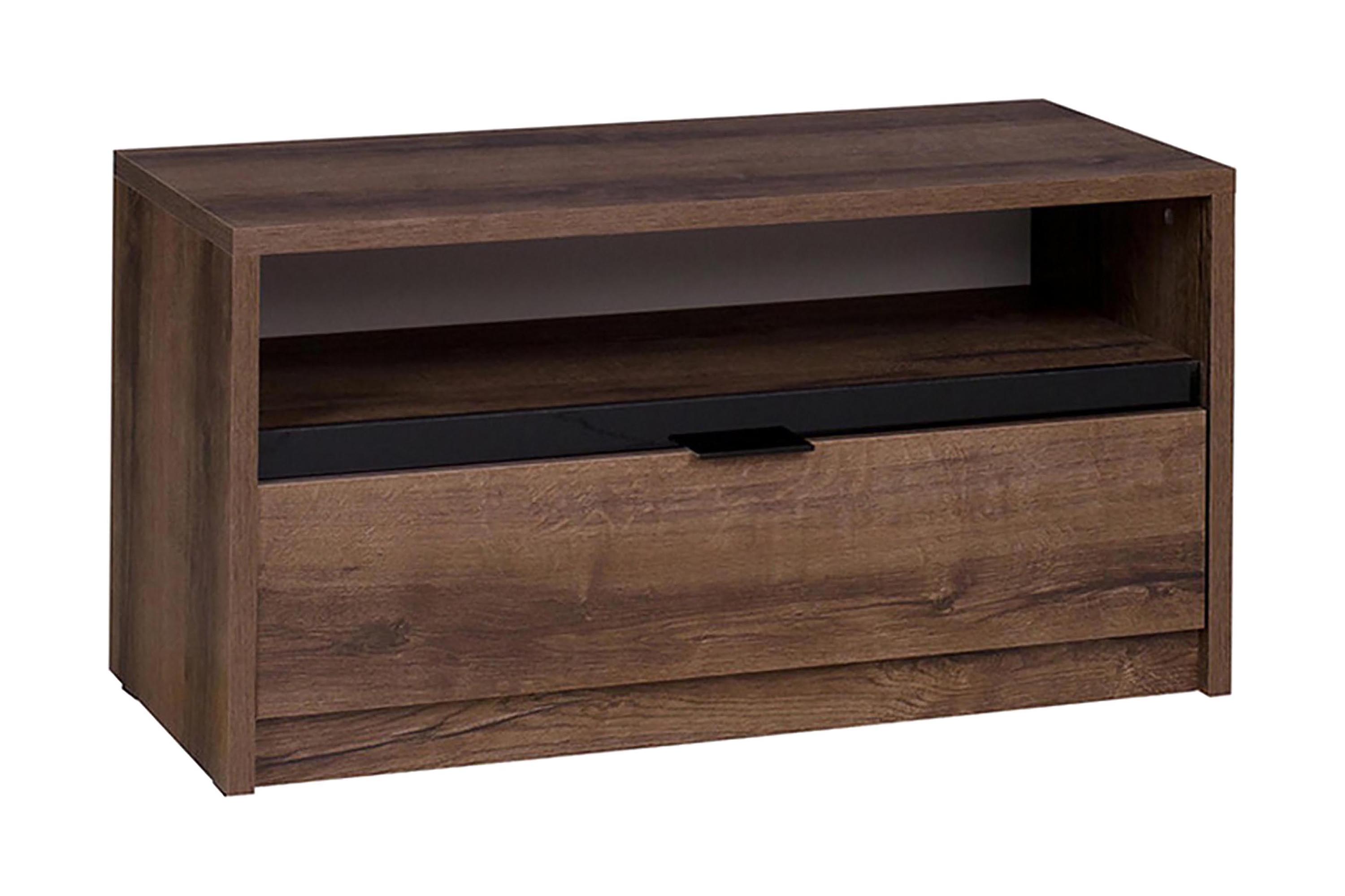 tv-bänk charon 90 cm liten - trä