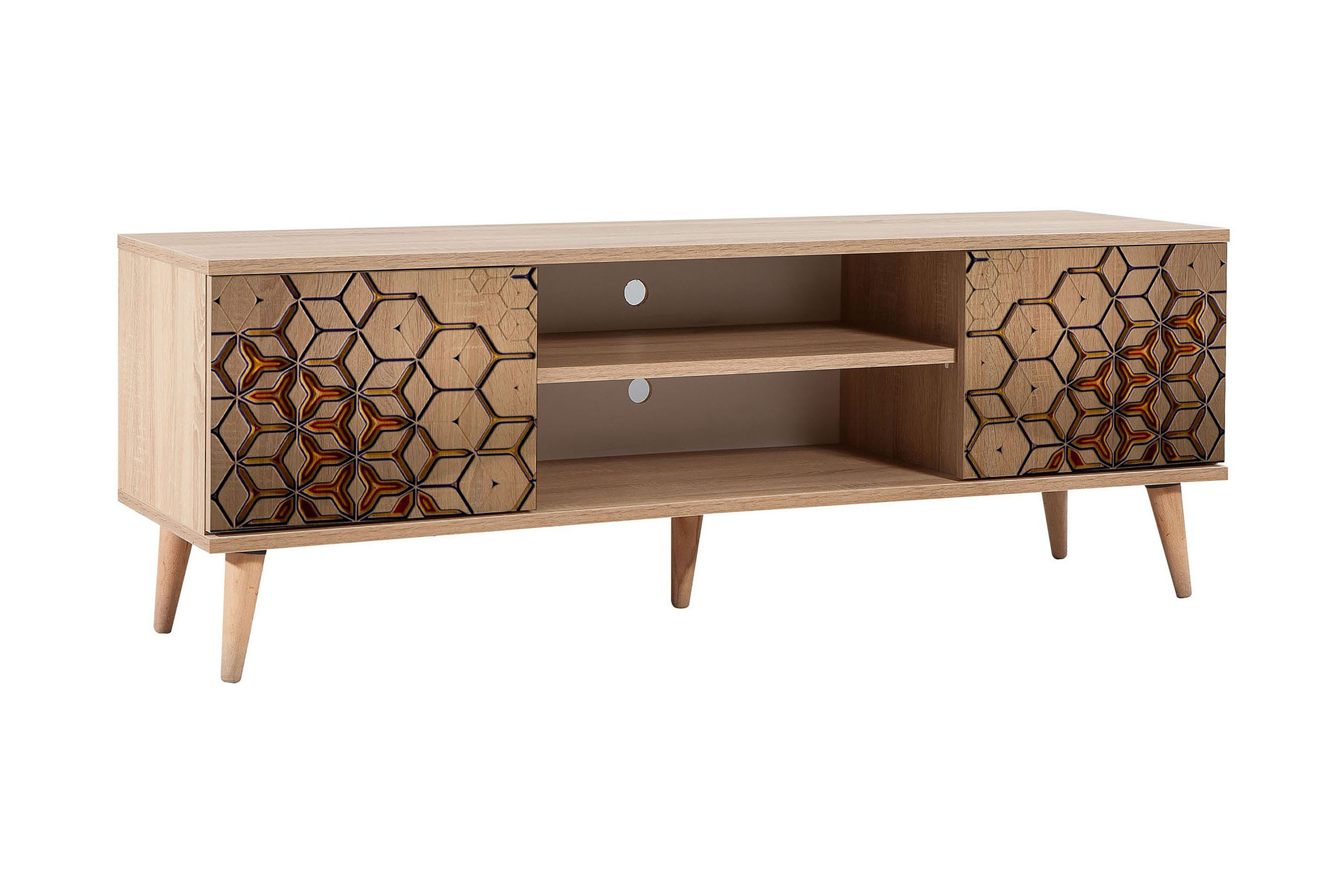 tv-bänk gillberga 140 cm - brun