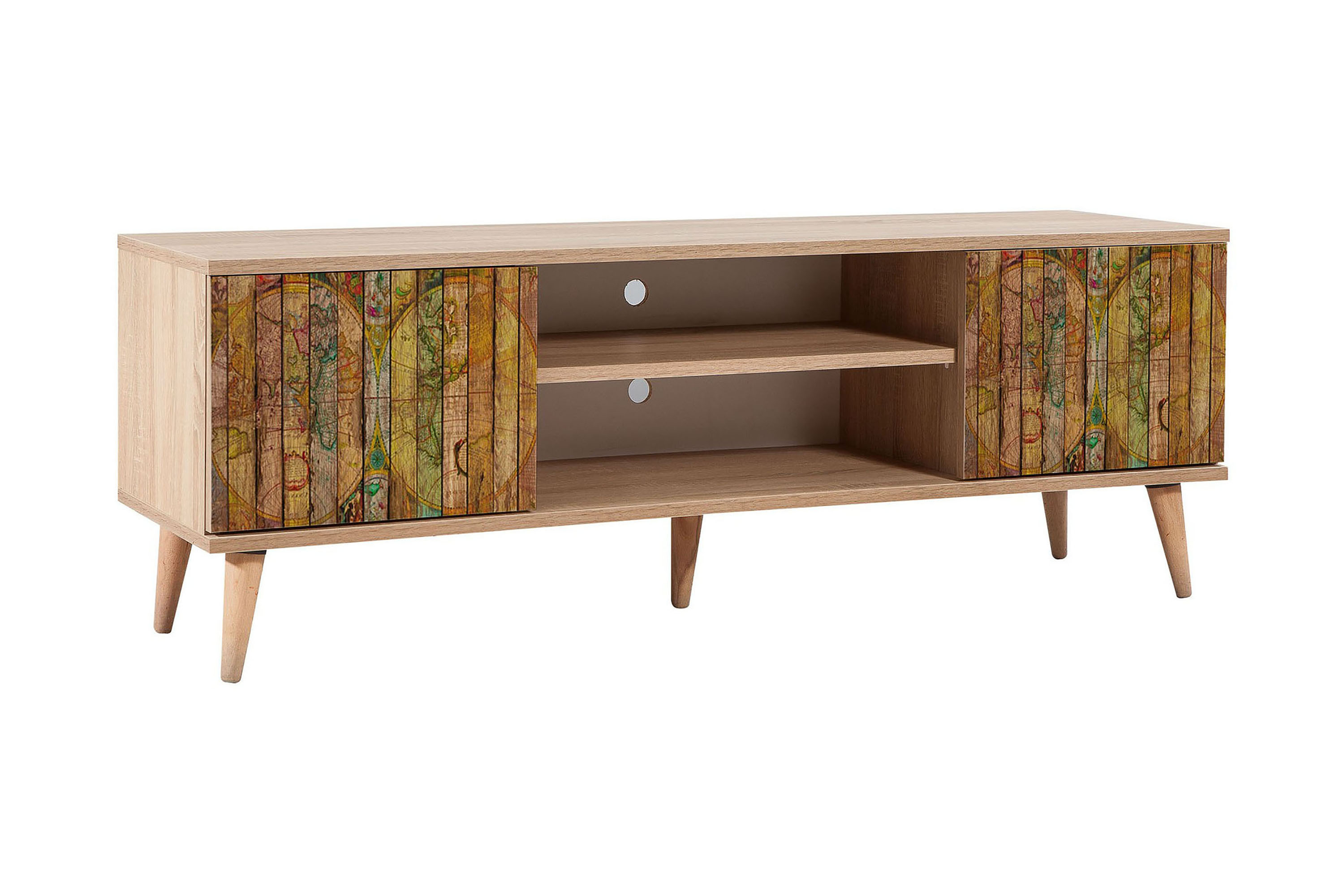 tv-bänk gillberga 140 cm - brun