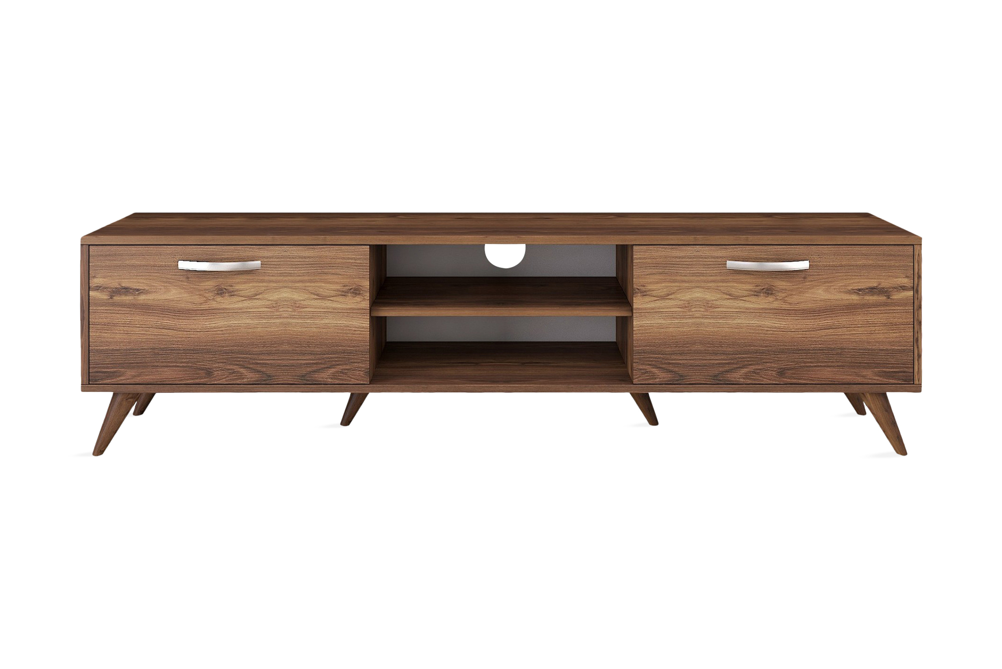 tv-bänk horveryd 180 cm - brun