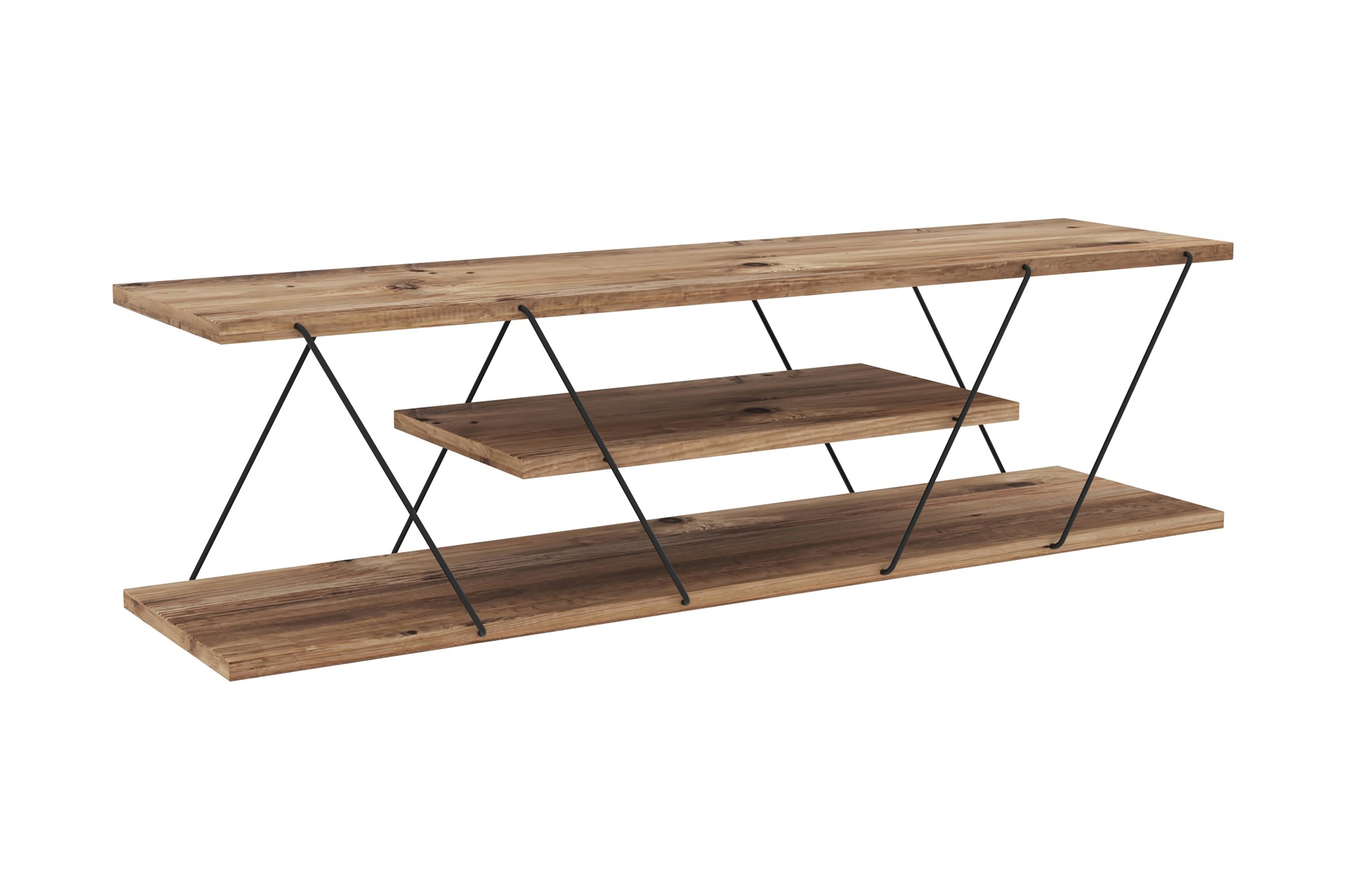 tv-bänk ljusfors 120 cm - valnöt