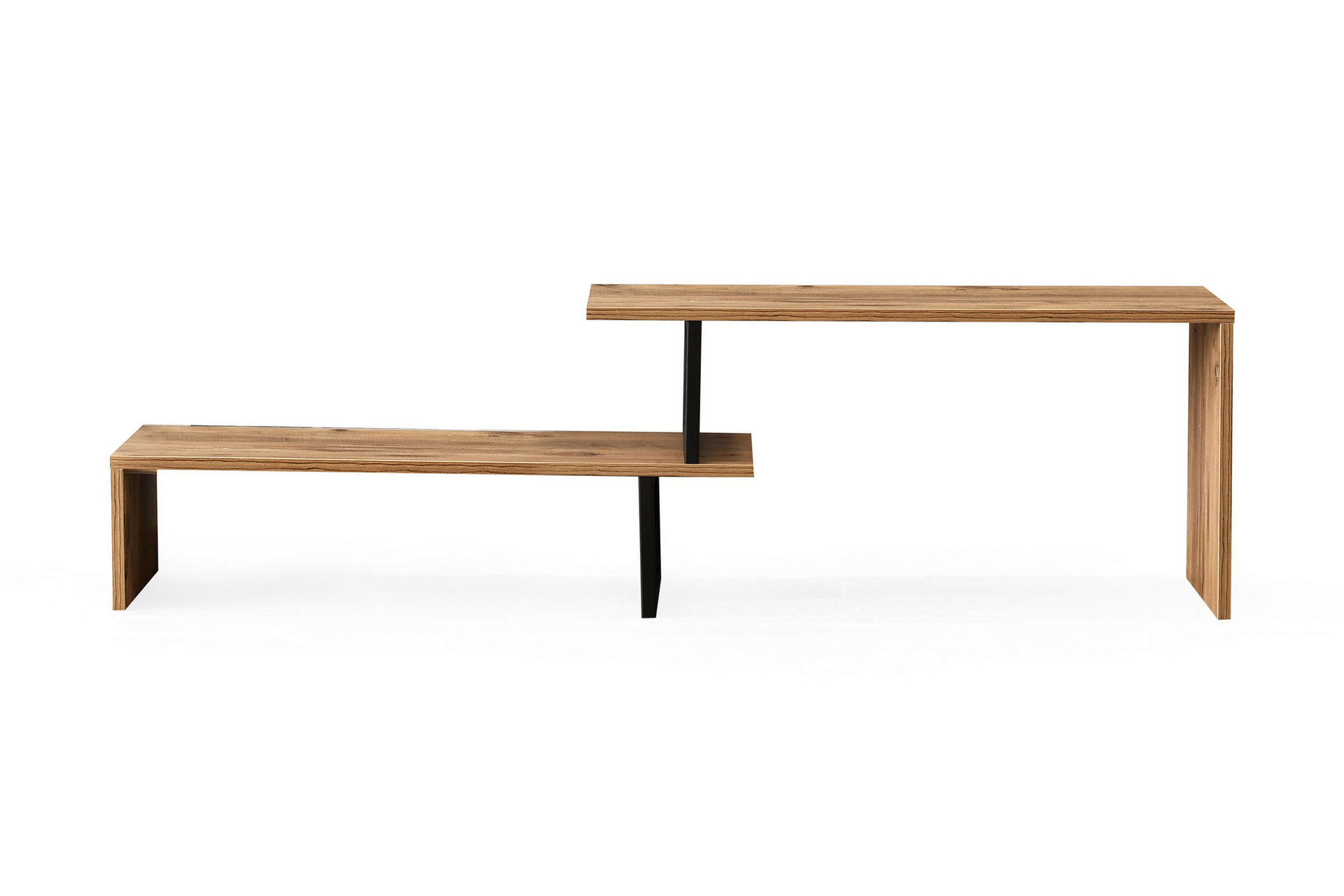 TV-Bänk Lundtorp 120 cm SvartBrun