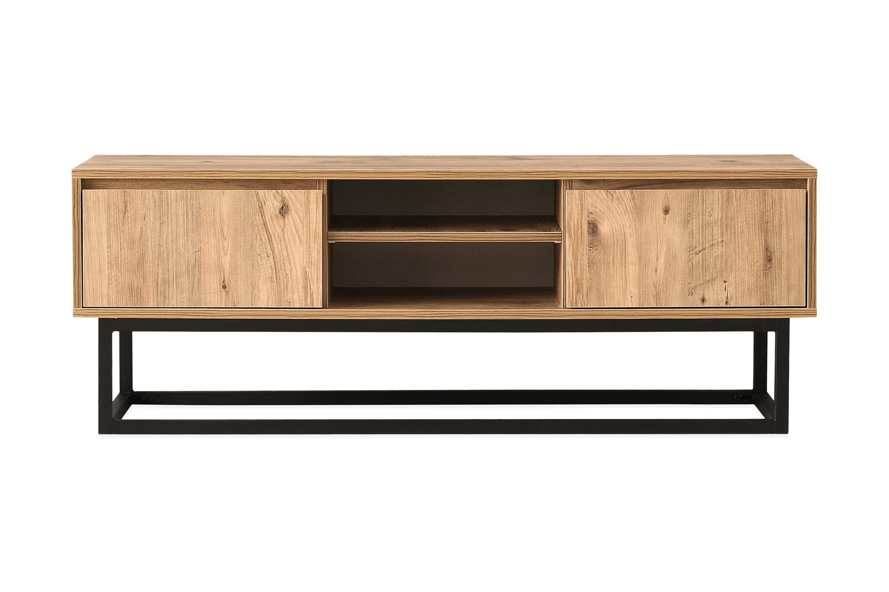 TV-Bänk Lundtorp 180 cm SvartBrun