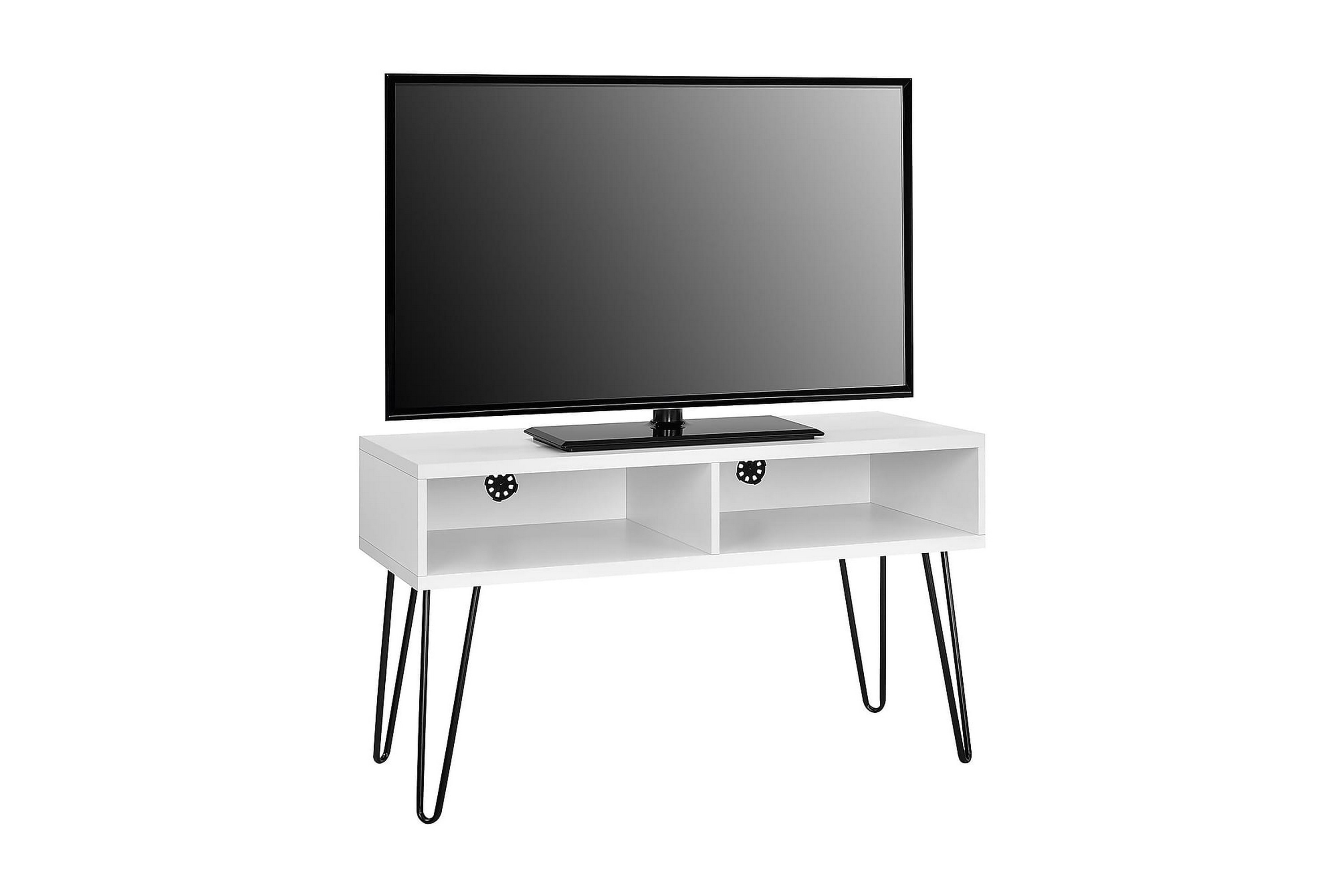 tv-bänk owen 107x50 cm vit - dorel home