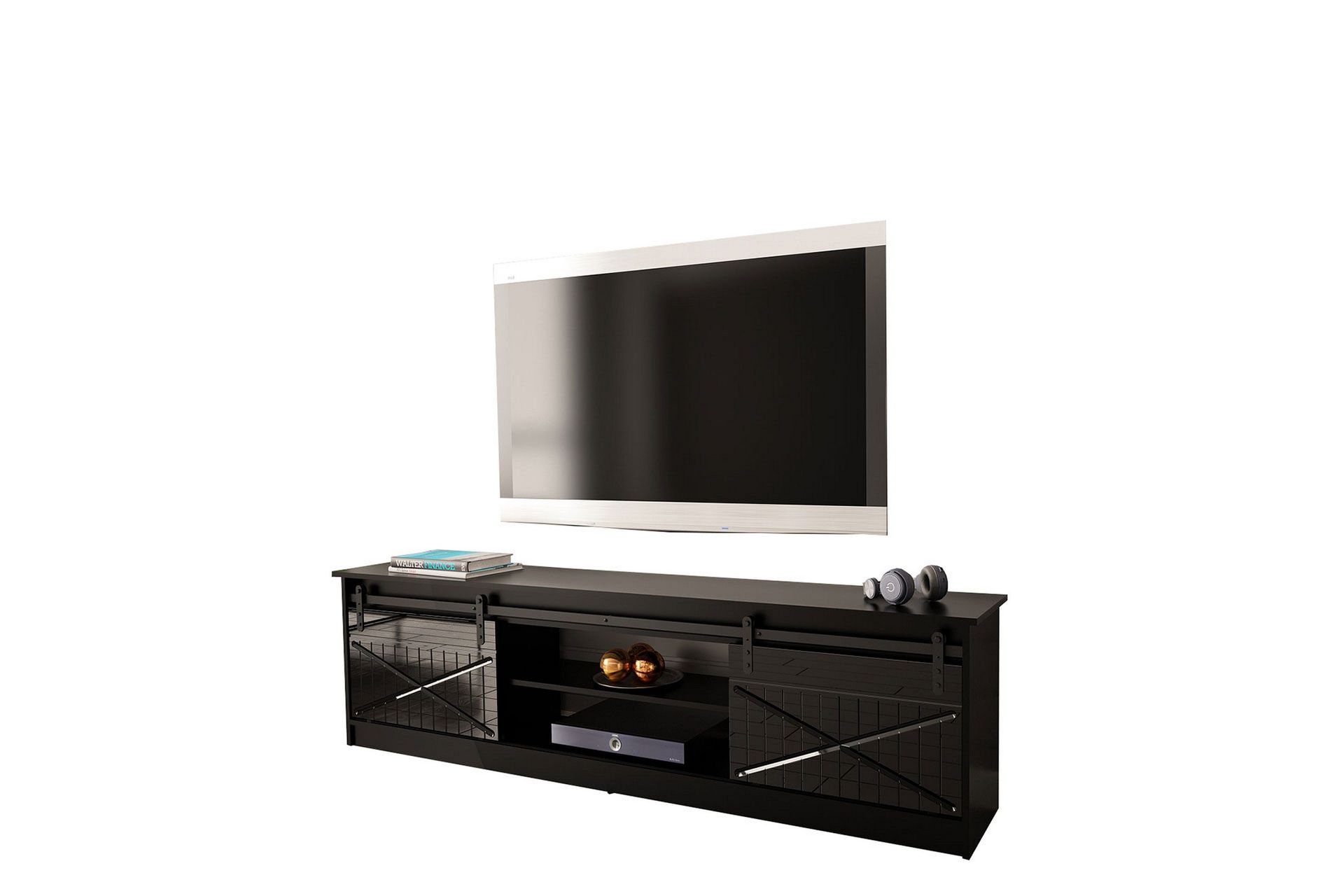 Tv-b&auml;nk - Svart