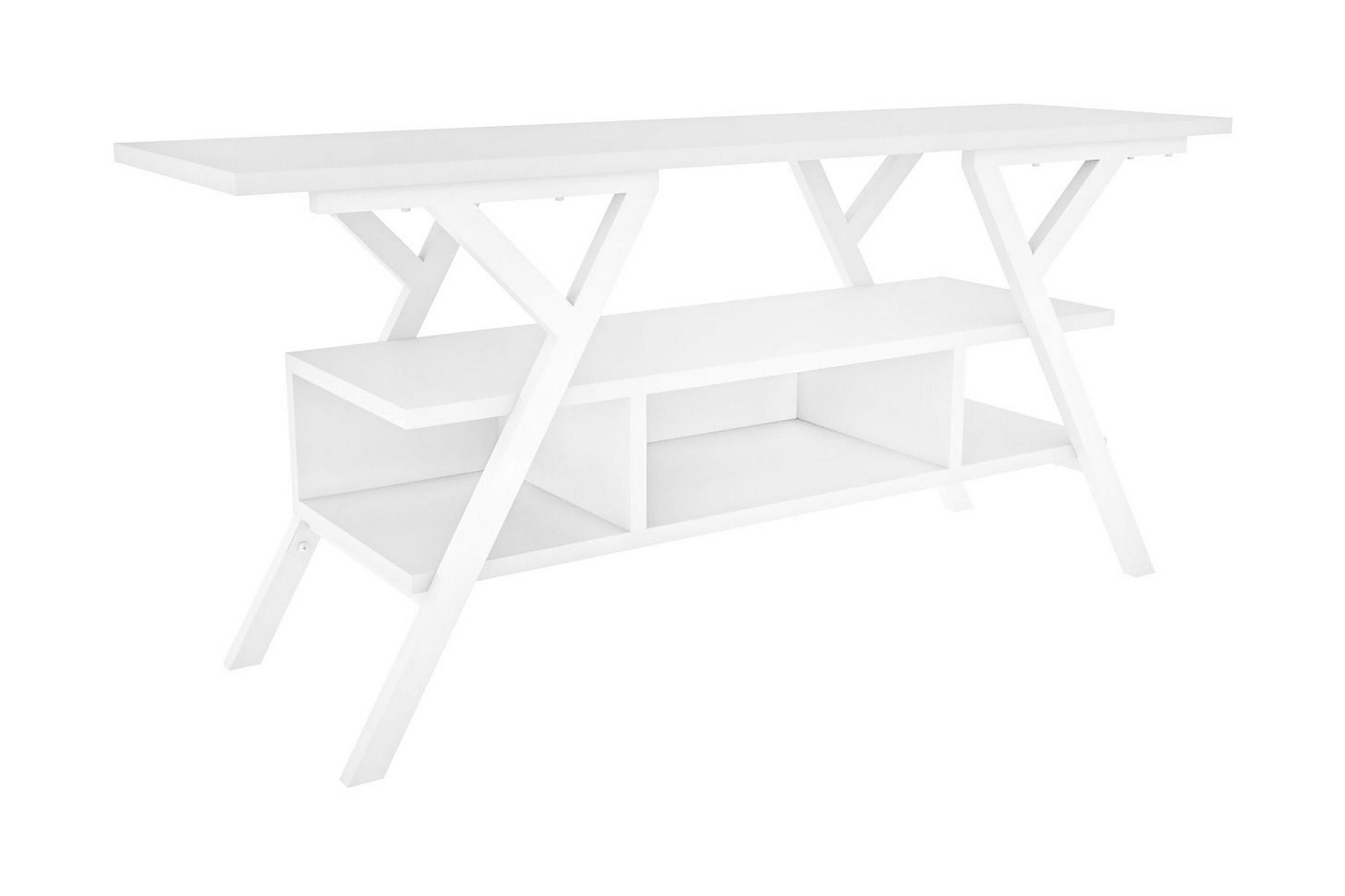 tv-bänk urgby 120x55 cm - vit