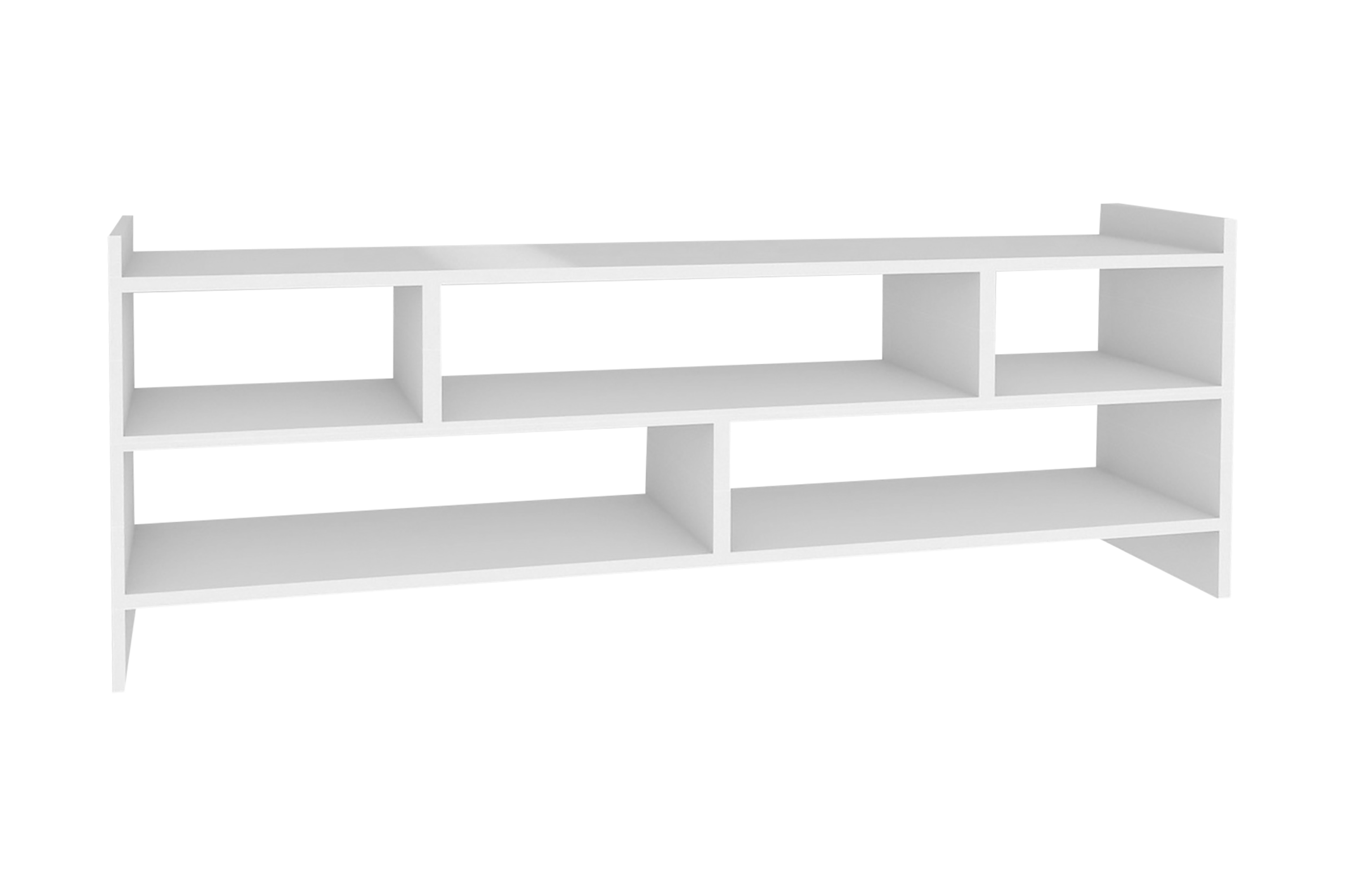 tv-bänk vernus 120 cm - vit