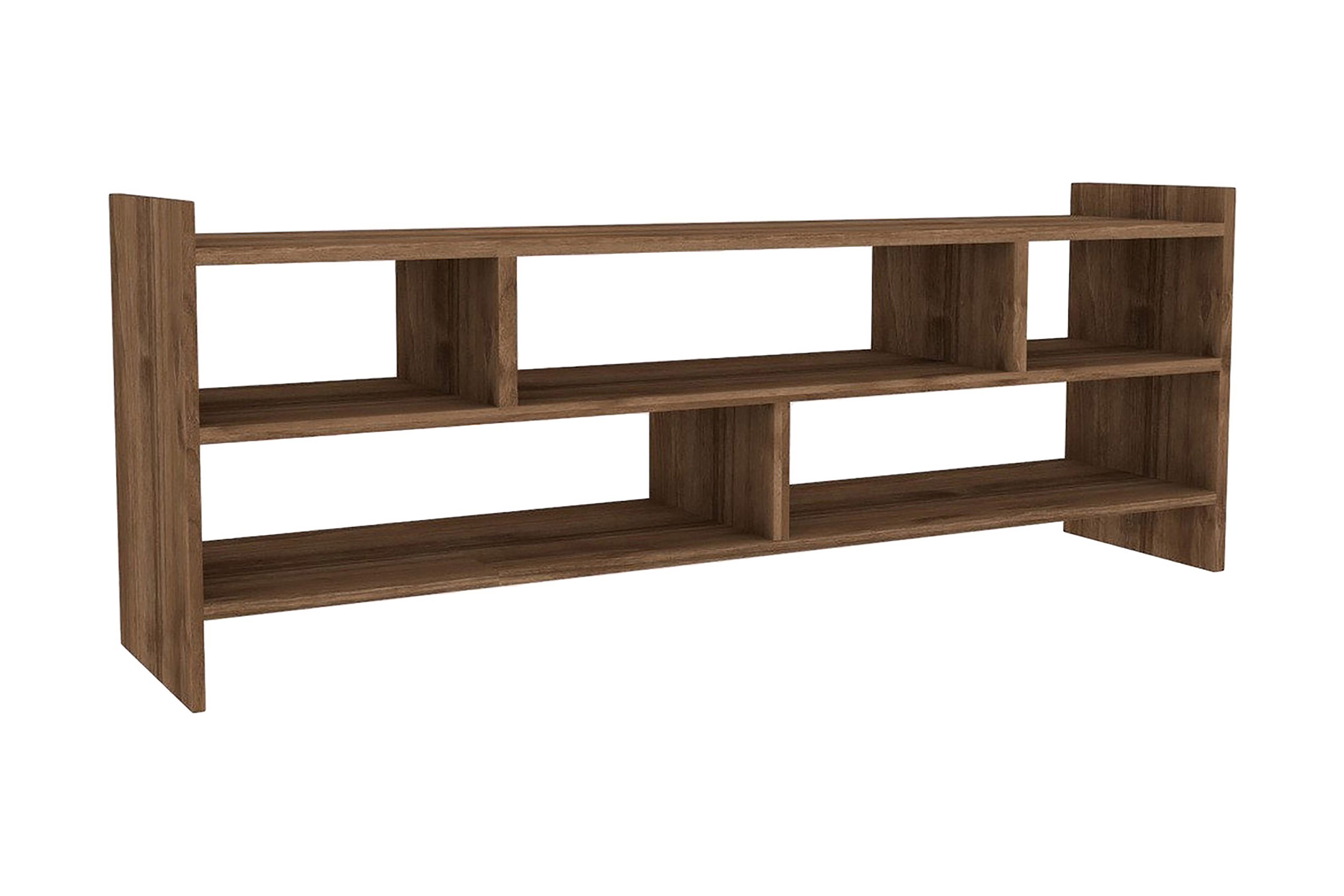 tv-bänk violaceae 120x55 cm - brun