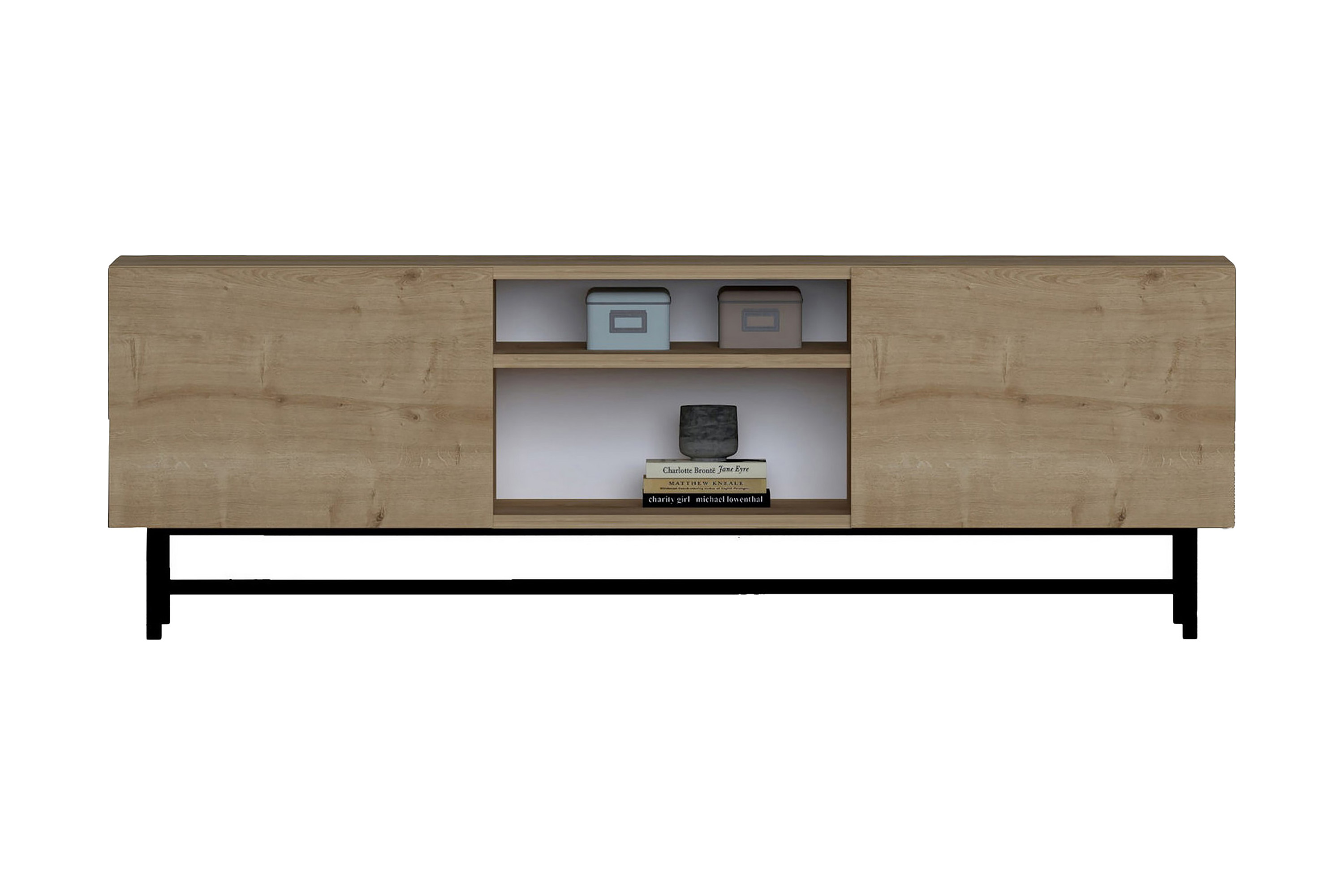 tv-bänk violaceae 150x50 cm - blå