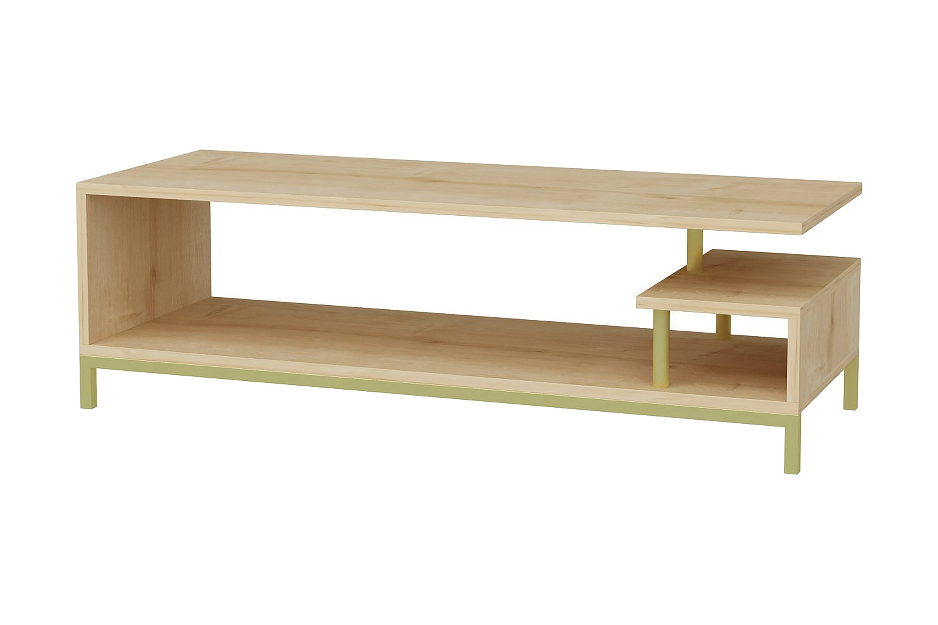 tv-bänk zakkum 120x37,6 cm - guld