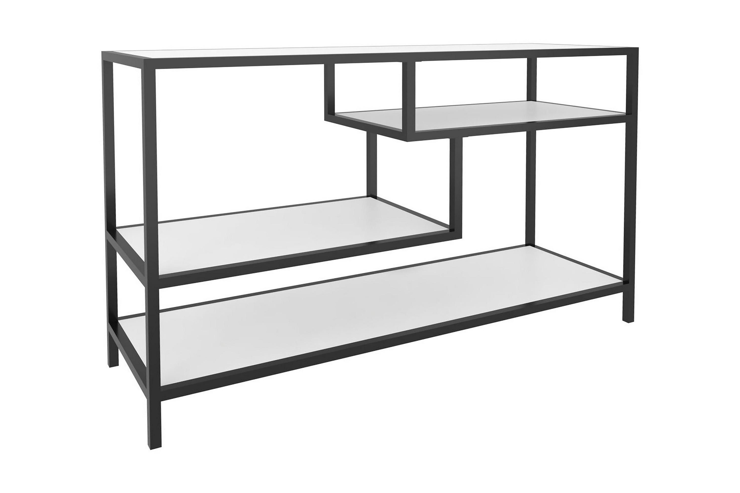 Tv-bänk Zakkum 120x75 cm Svart