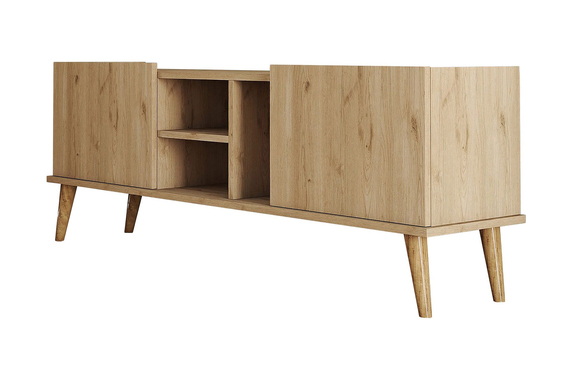 Tv-b&auml;nk Zakkum 150x52 cm - Brun