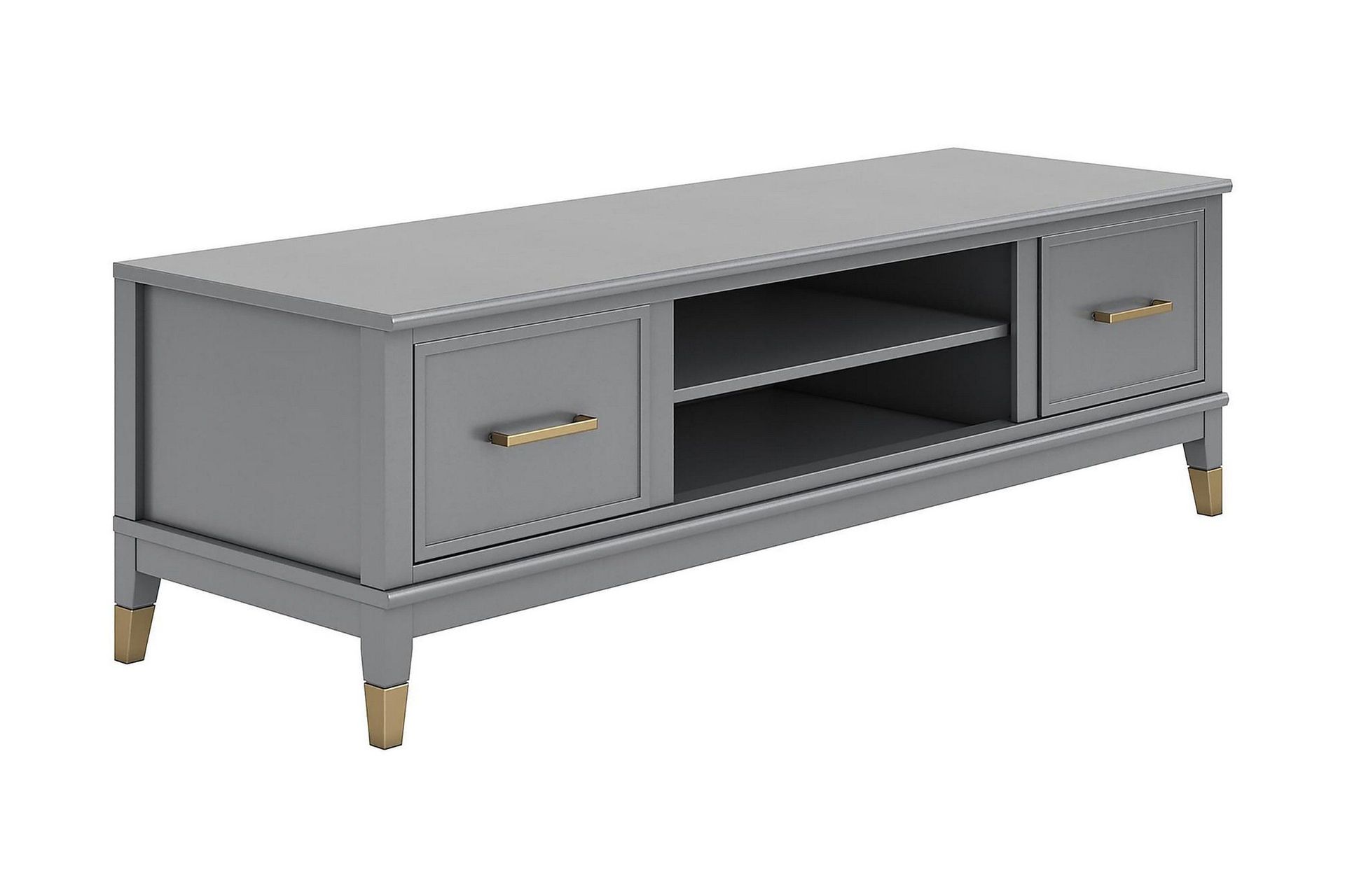 Westerleigh TV-b&auml;nk 152x50 cm Grafitgr&aring; - CosmoLiving