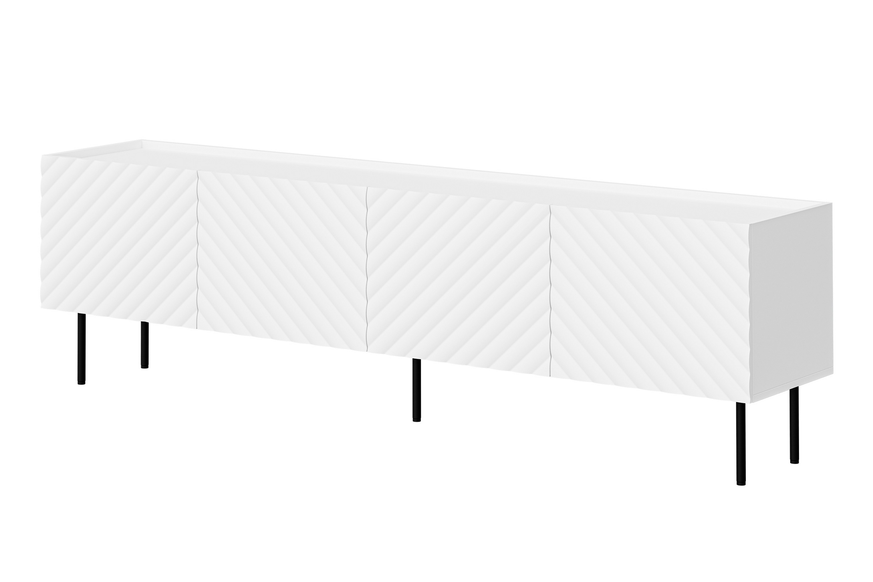 Tv-bänk Munkedal 200 cm Vit