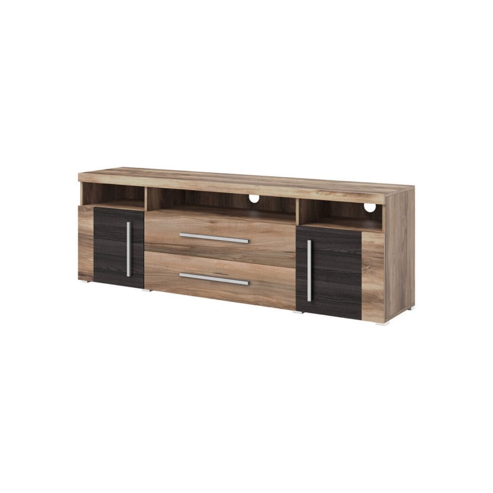 Tv-b&auml;nk Roger 2 D&ouml;rrar med 2 L&aring;dor -