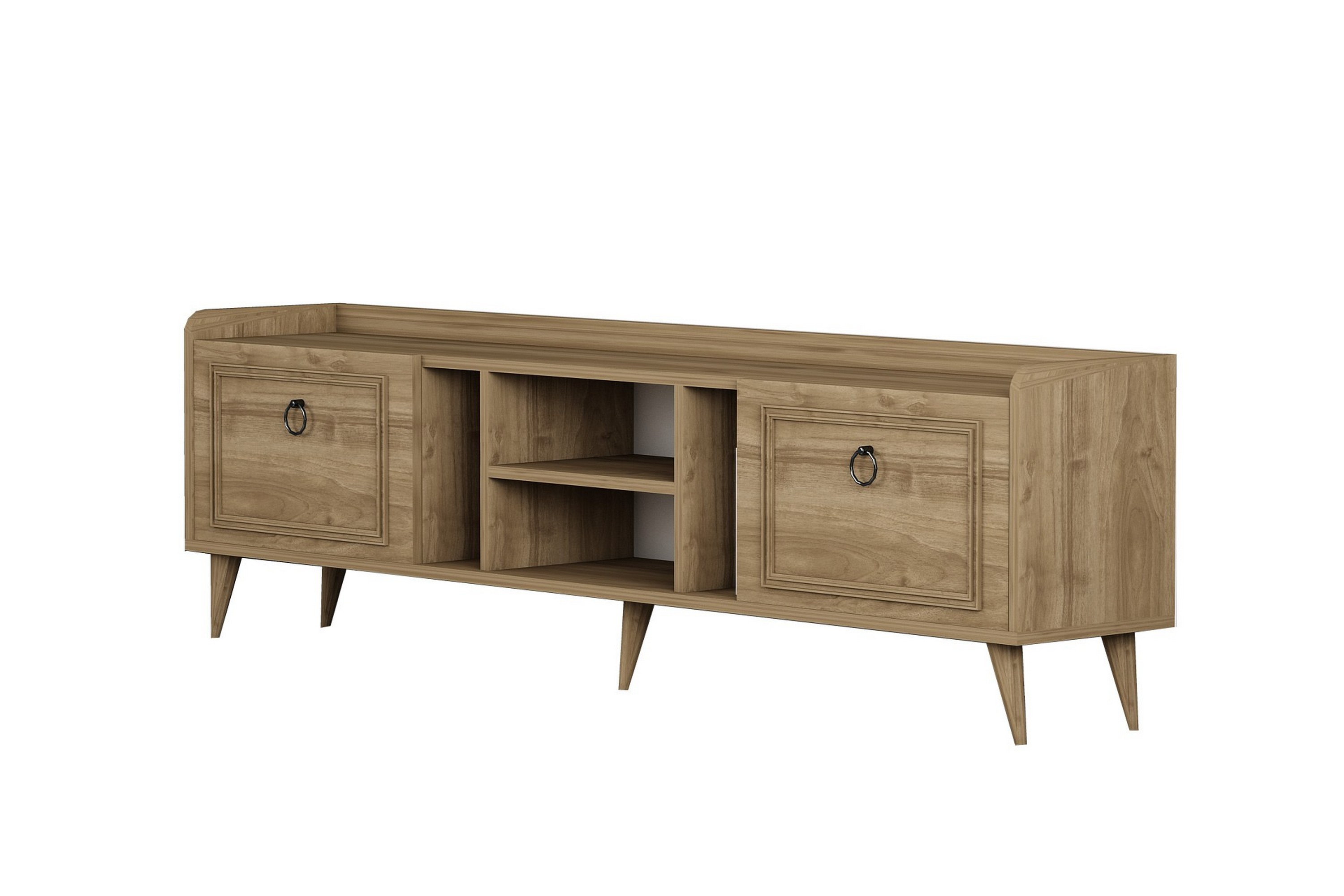 Tv-bänk Rudy 180x35 cm Brun Hanah Home