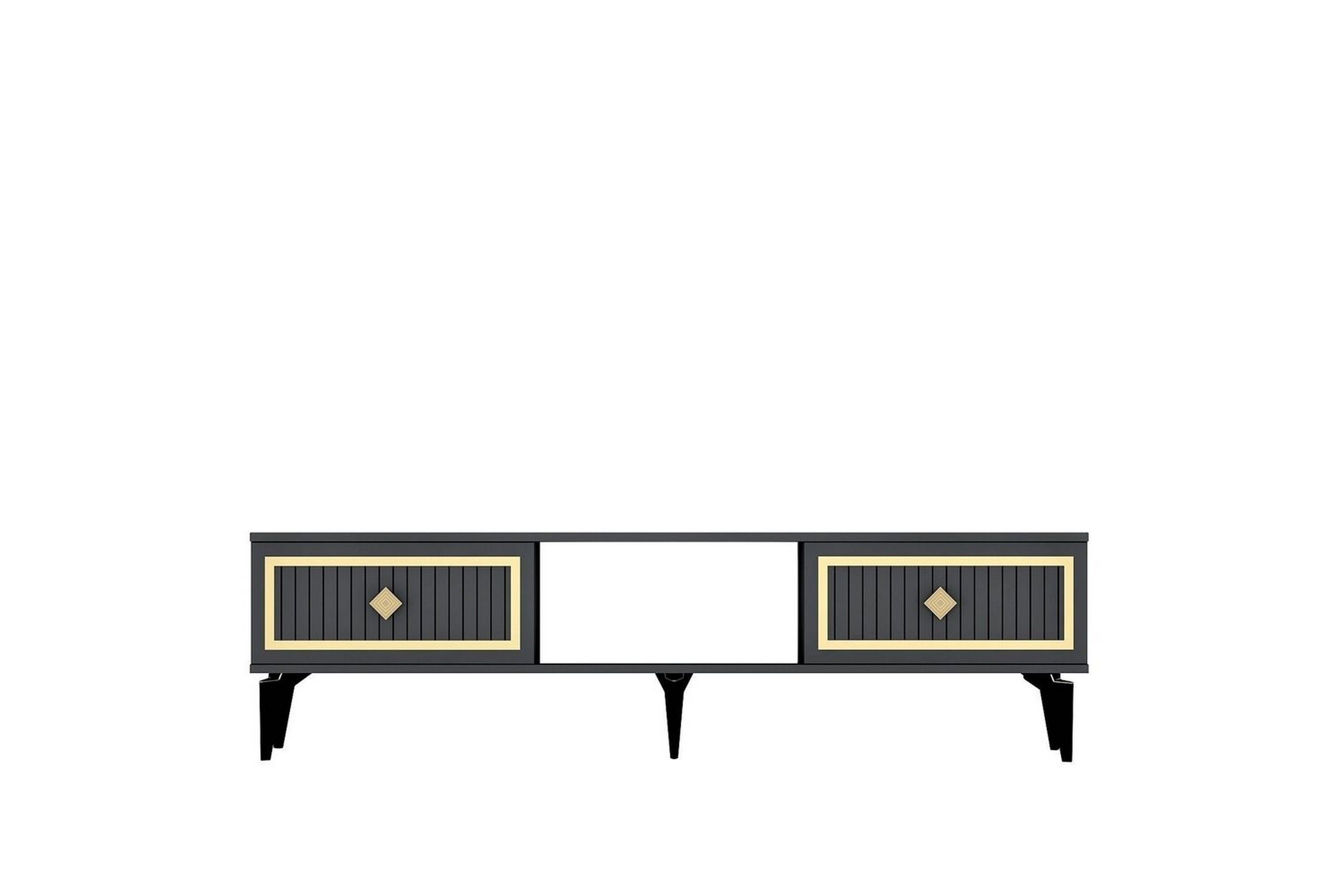 tv-bänk sivaji antracit / rany - antracit / rany