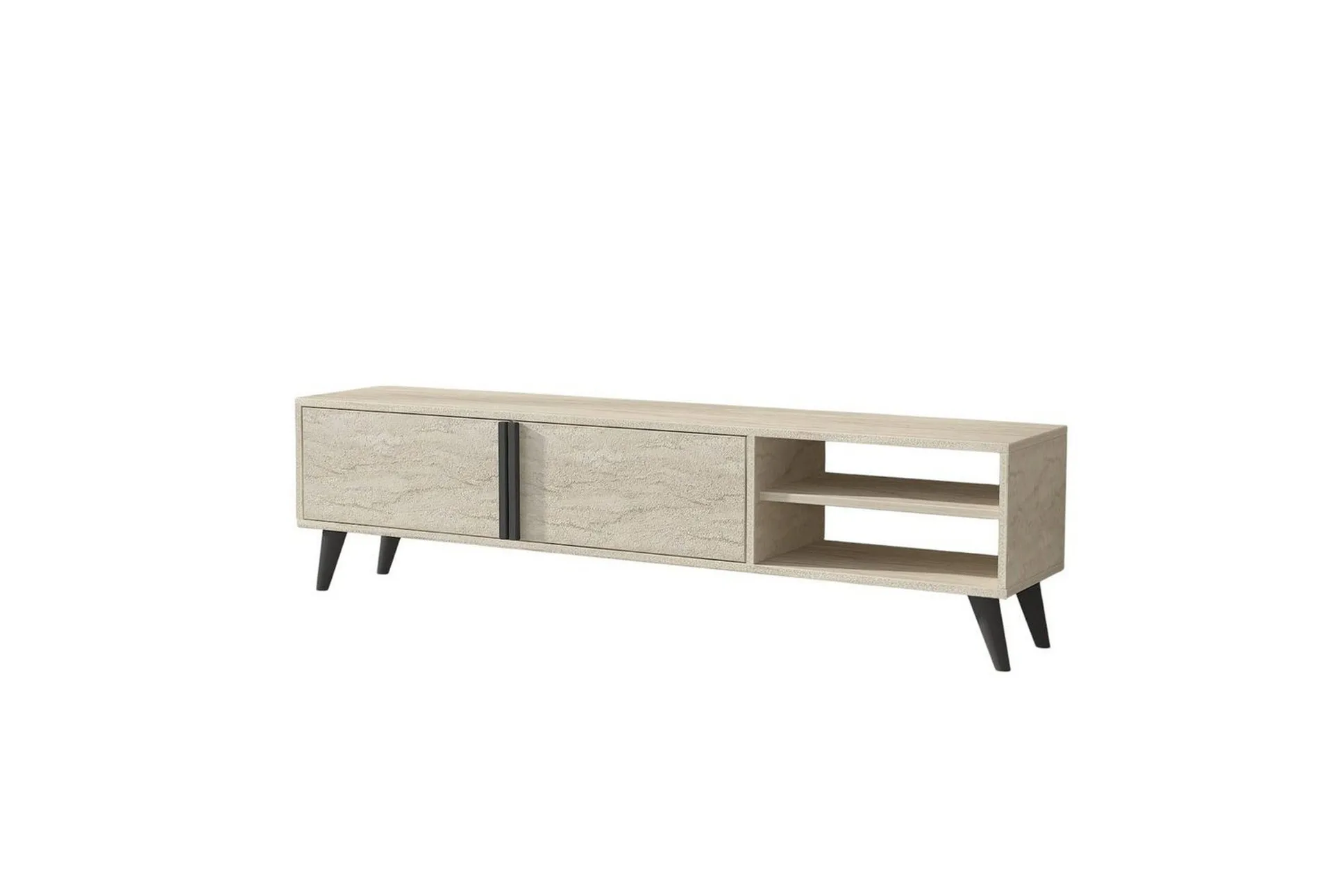 TV-b&auml;nk Ythmere Travertin - Travertin