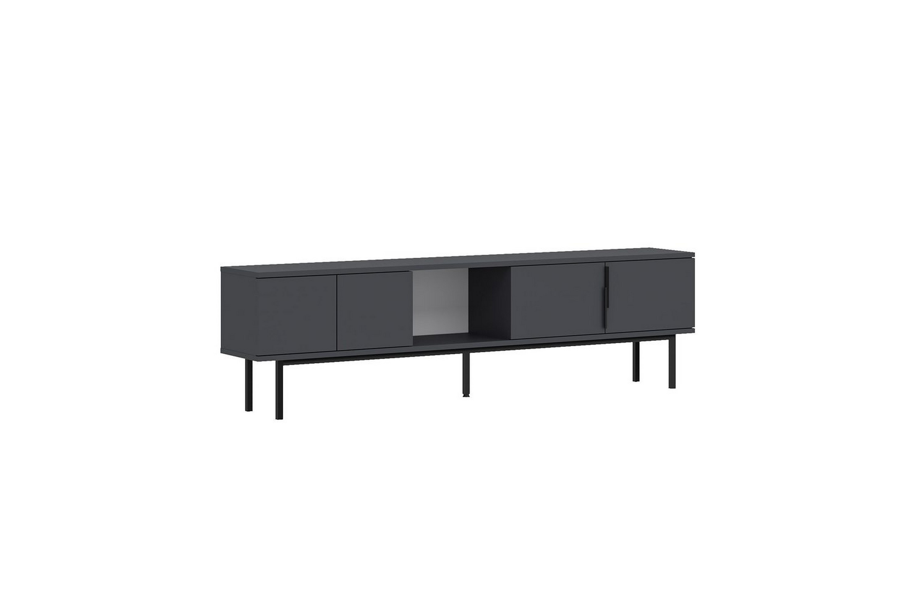 tv-bänk zeiran antracit - antracit