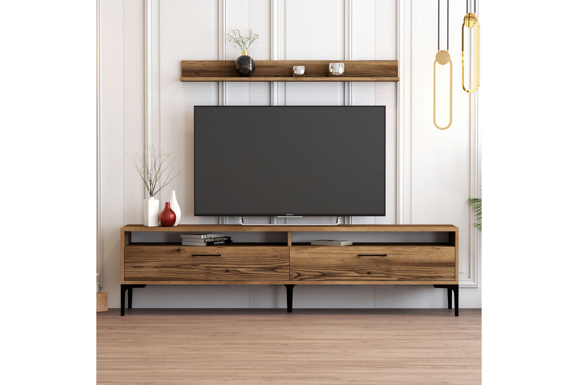 Andifli Tv-möbelset 180x47 cm - Brun