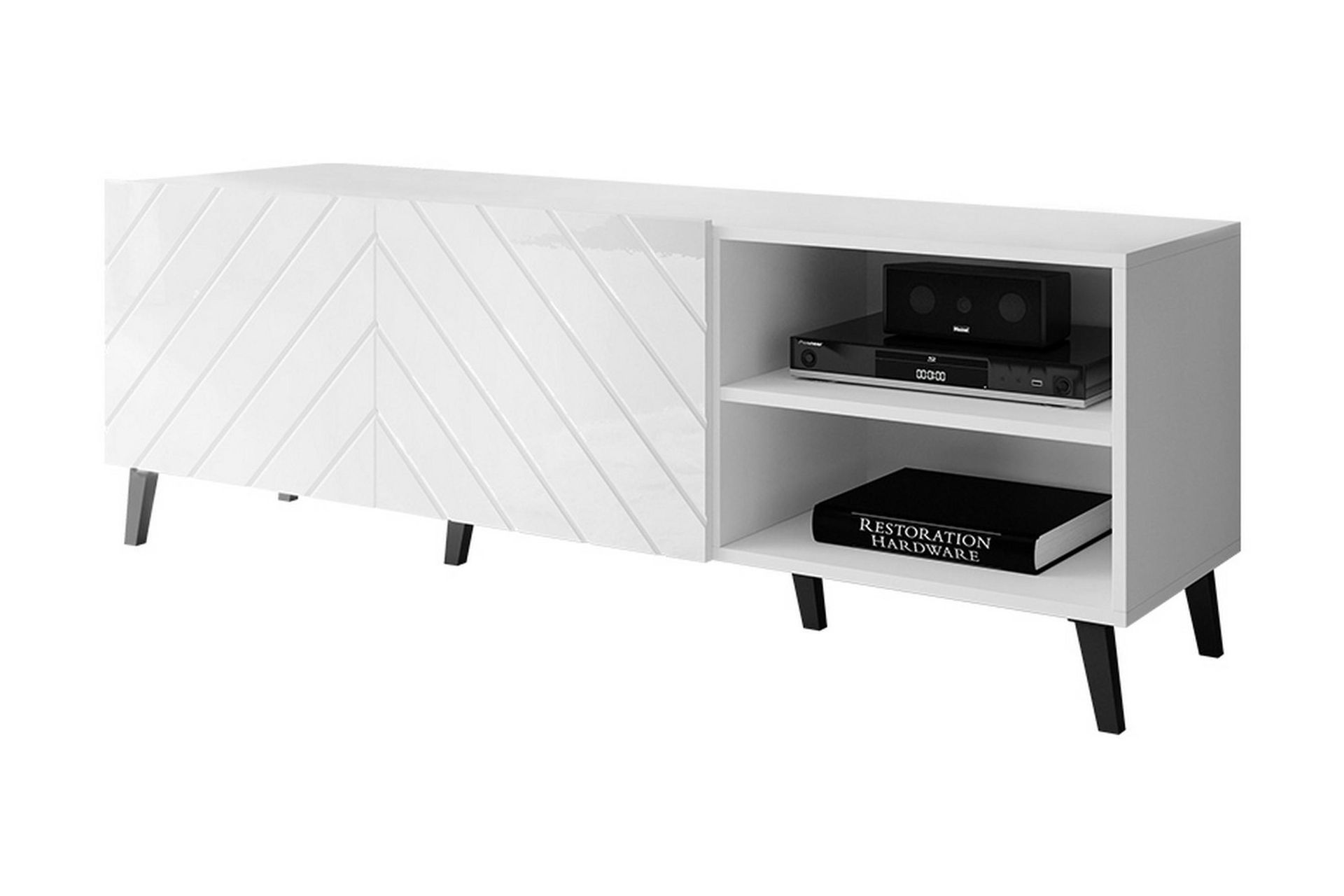 beto tv-skåp 150 cm - vit