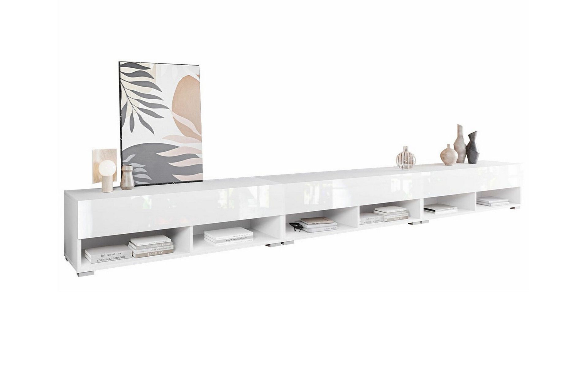 Galbally Tv-sk&aring;p 300 cm NO_BRAND White -