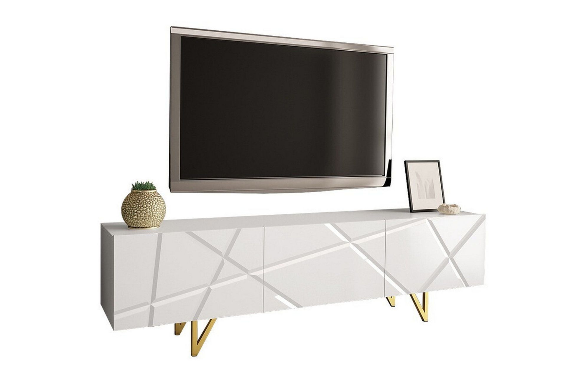 Glenndale Tv-sk&aring;p 180 cm Concept 55 White -