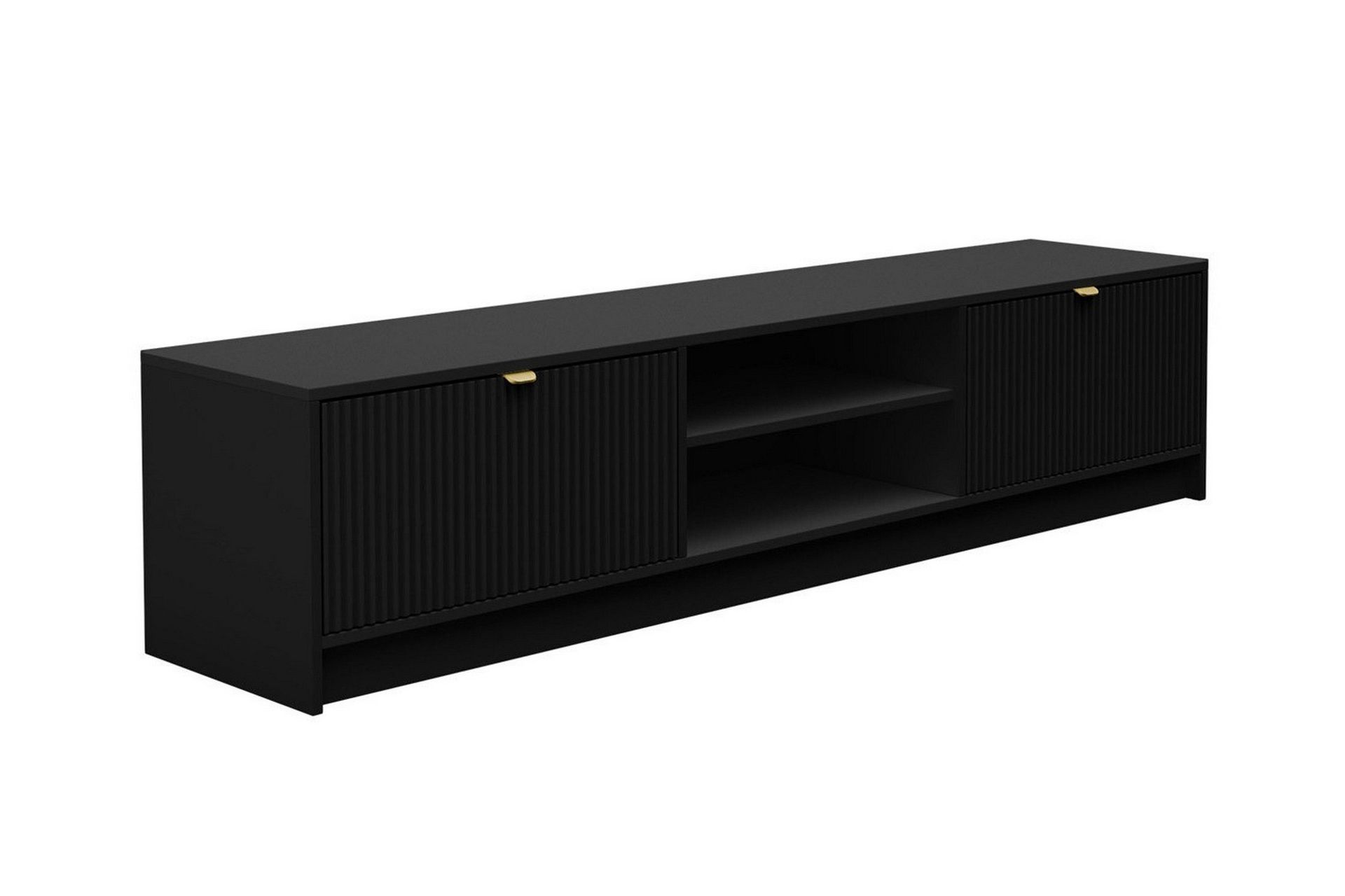 Novaj TV-skåp 180 cm - Svart