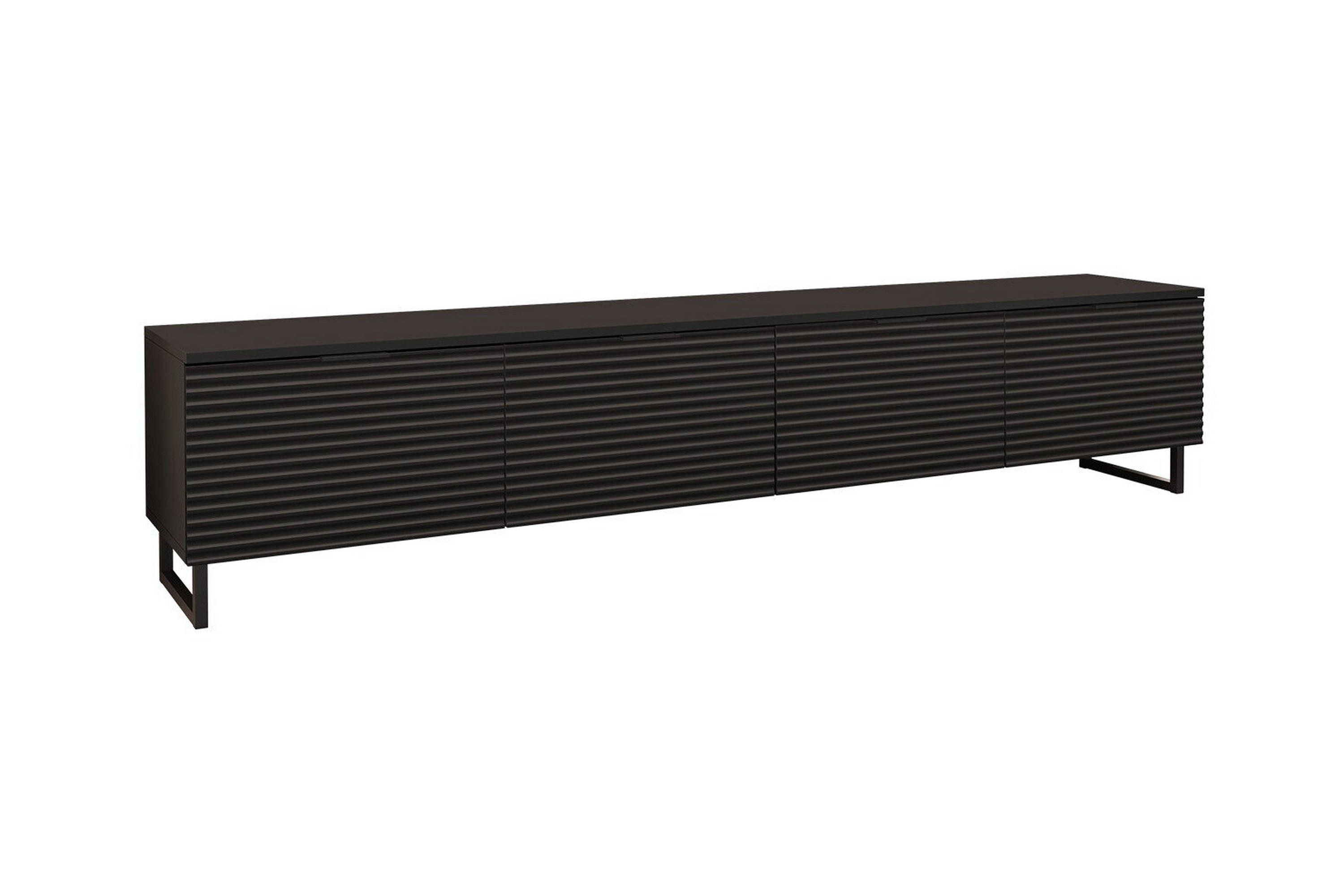 Tv-skåp Galbally 200 cm Svart