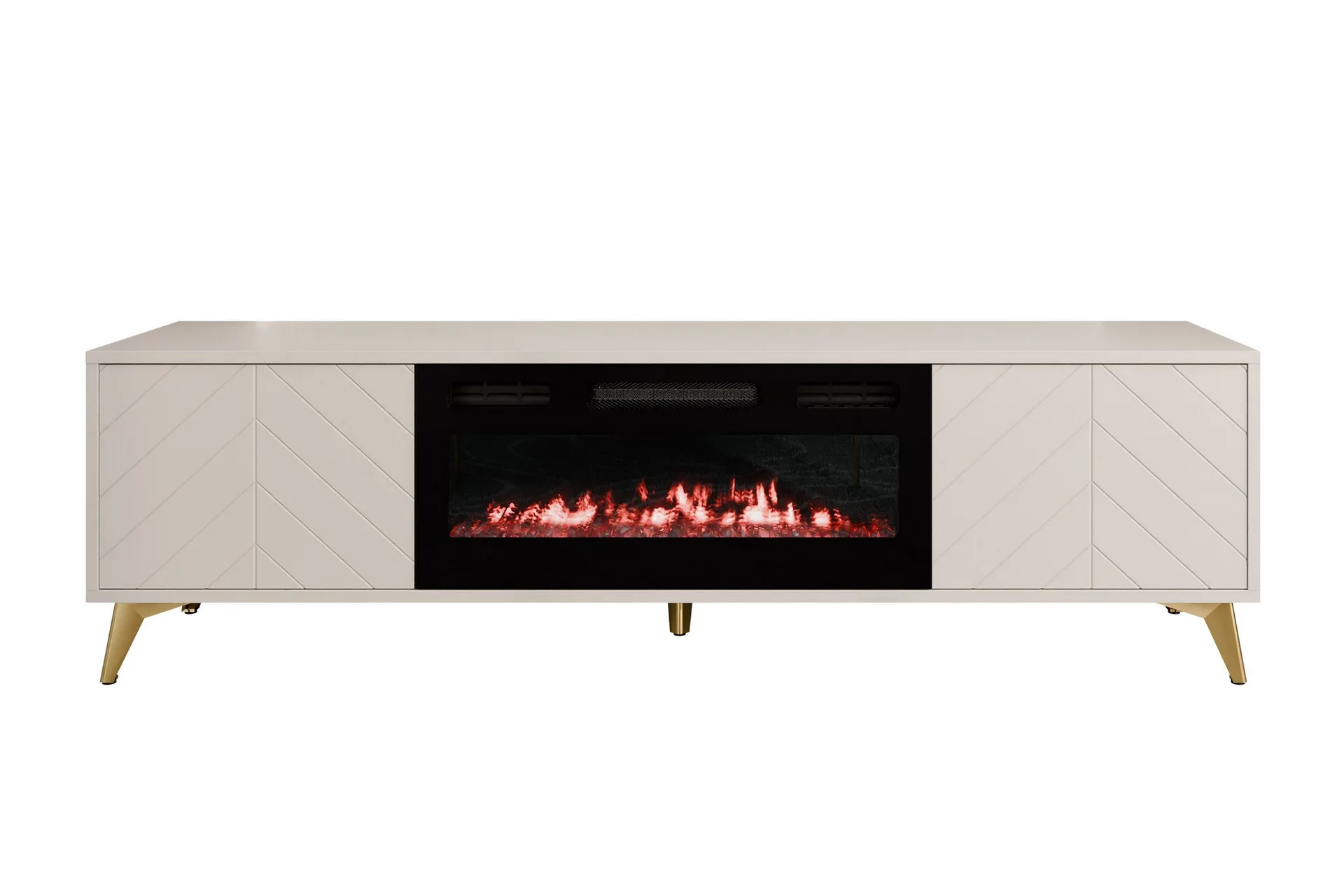 vemdalen tv-bänk 184 cm - sand beige