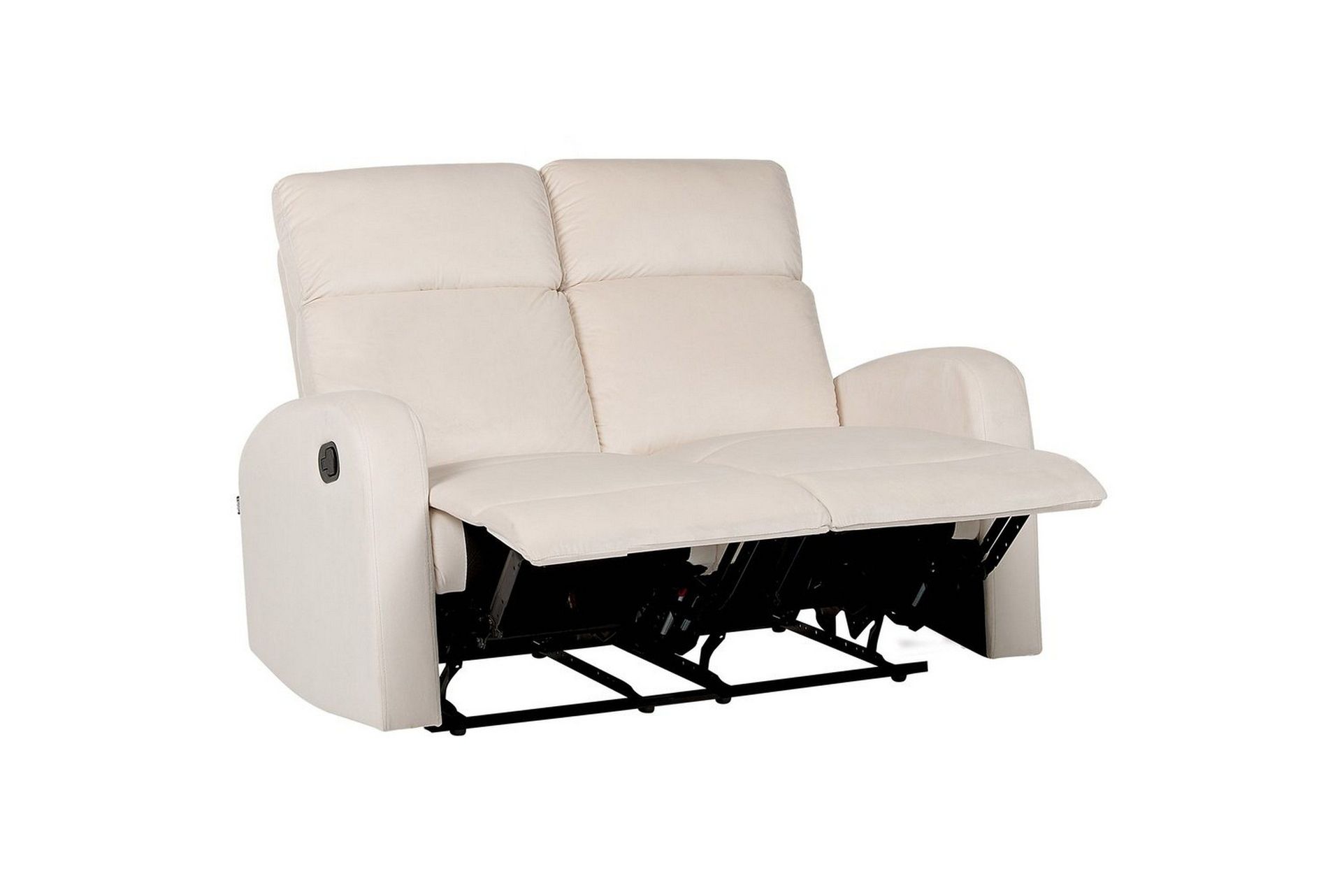 2-sits reclinersoffa manuell verdal vit - vit